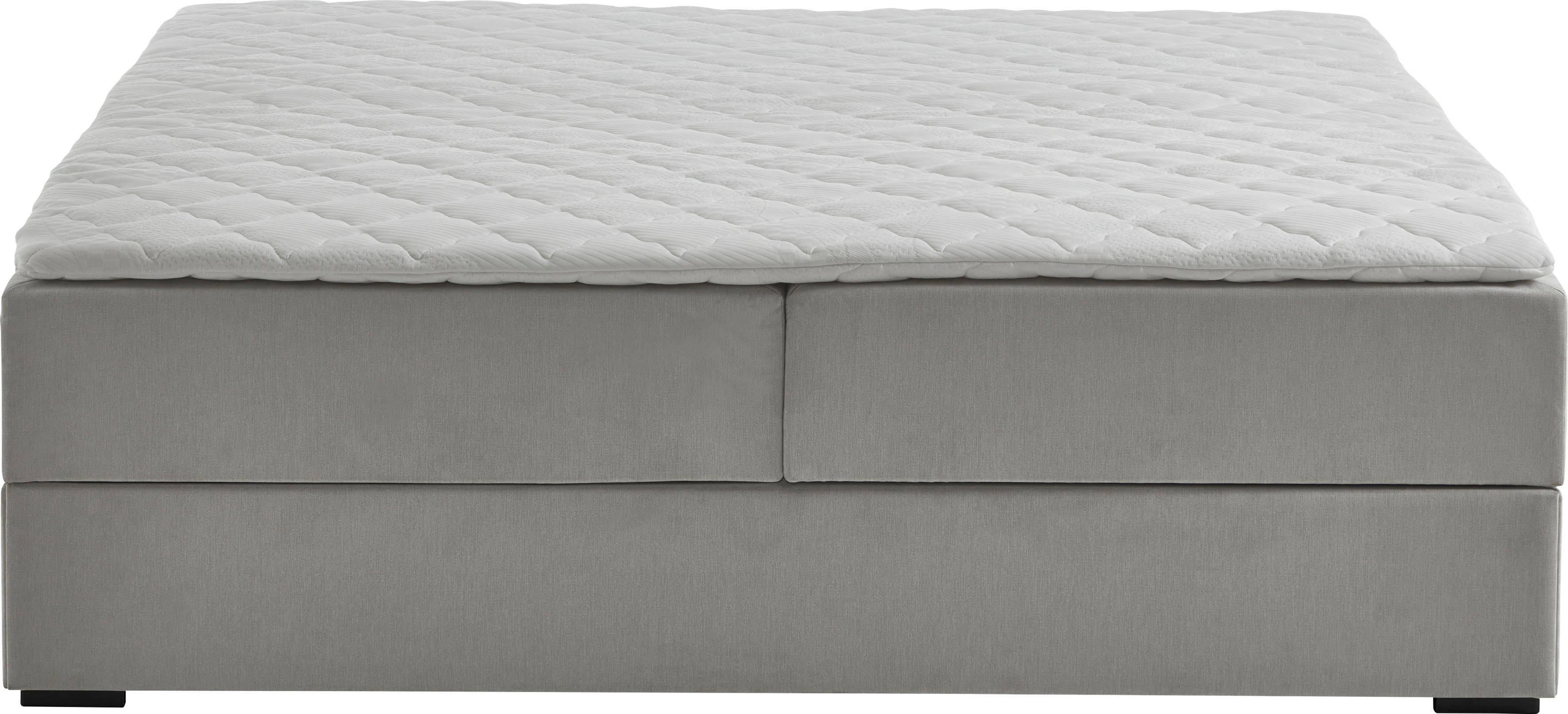 ATLANTIC home collection Boxspring Lucy zonder hoofdbord, vrij plaatsbaar, met bedkist