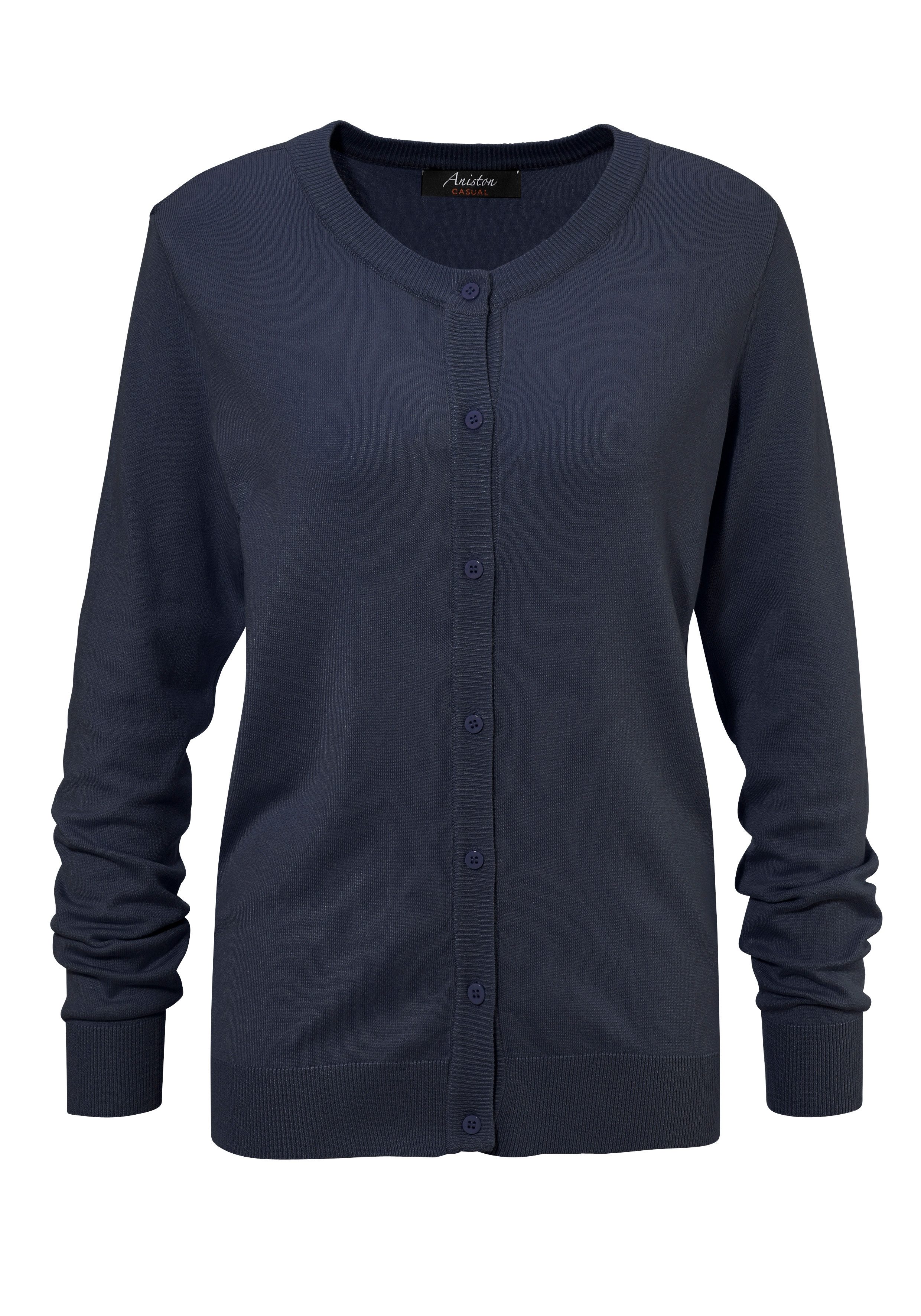 Aniston CASUAL Vest met ronde hals - nieuwe collectie