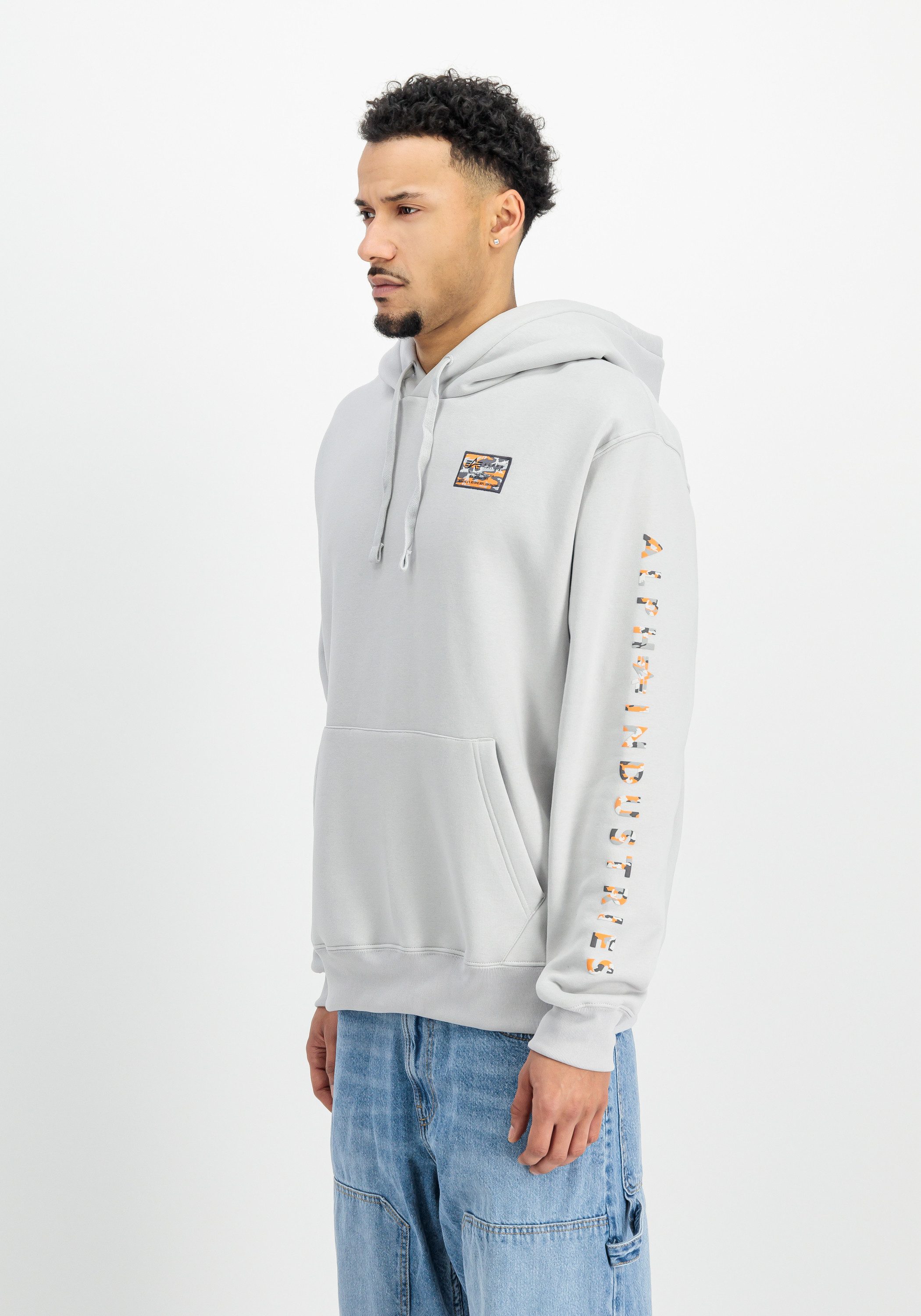 Alpha Industries Hoodie Alpha Industries Men - Hoodies Camo Sleeve Hoodie