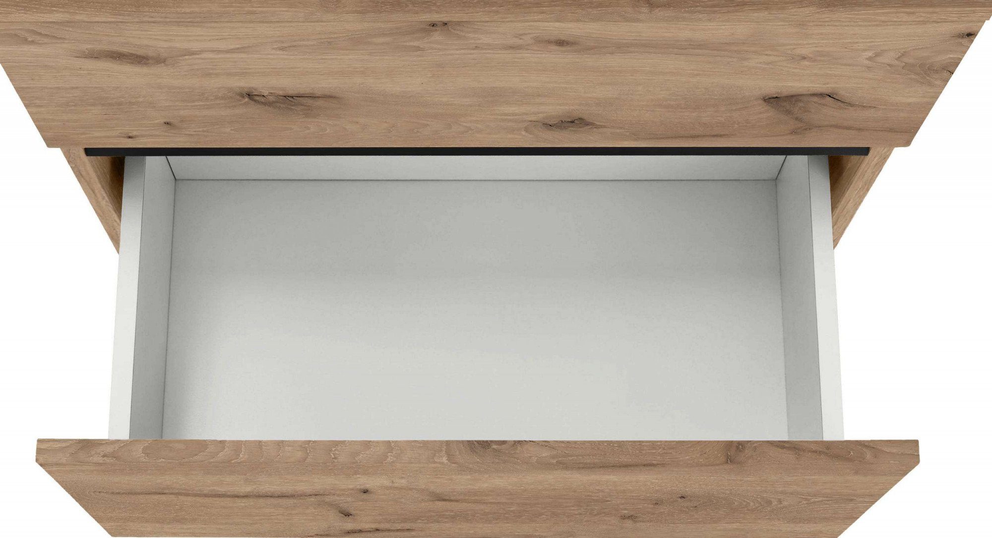 Home affaire Wastafelonderkast Wisla Sifon uitsparing, push-to-open functie, breedte 60 cm, hoogte 55 cm