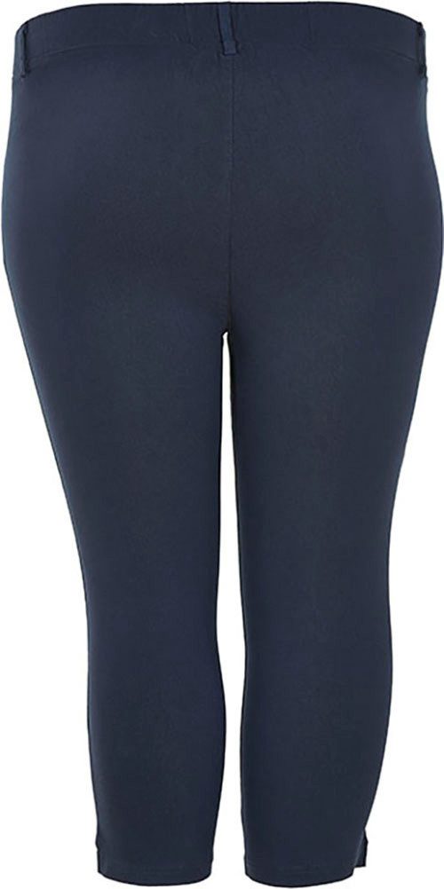 SANDGAARD Caprilegging met elastaan en opening