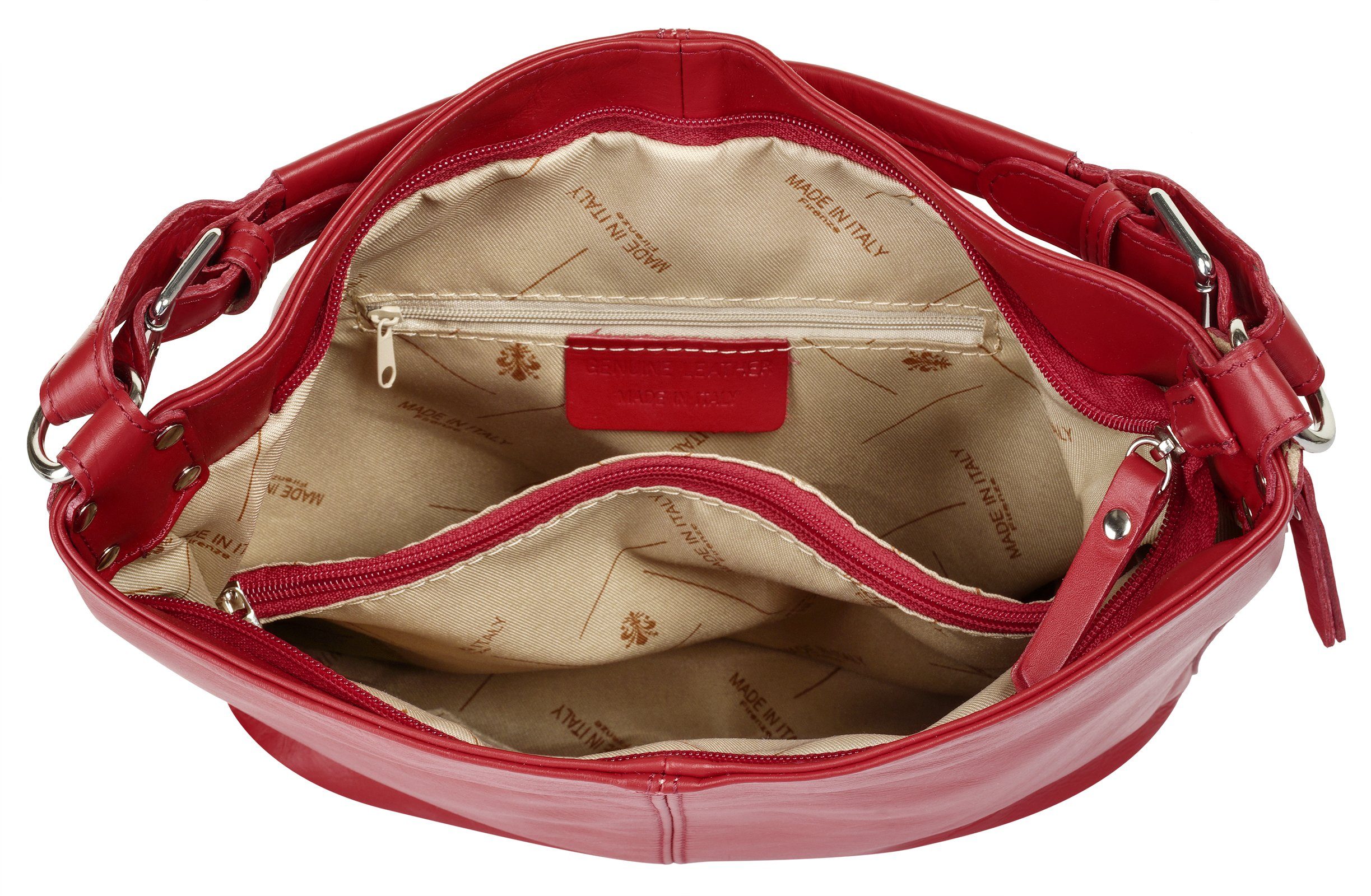 Samantha Look Tas echt leer, made in italy