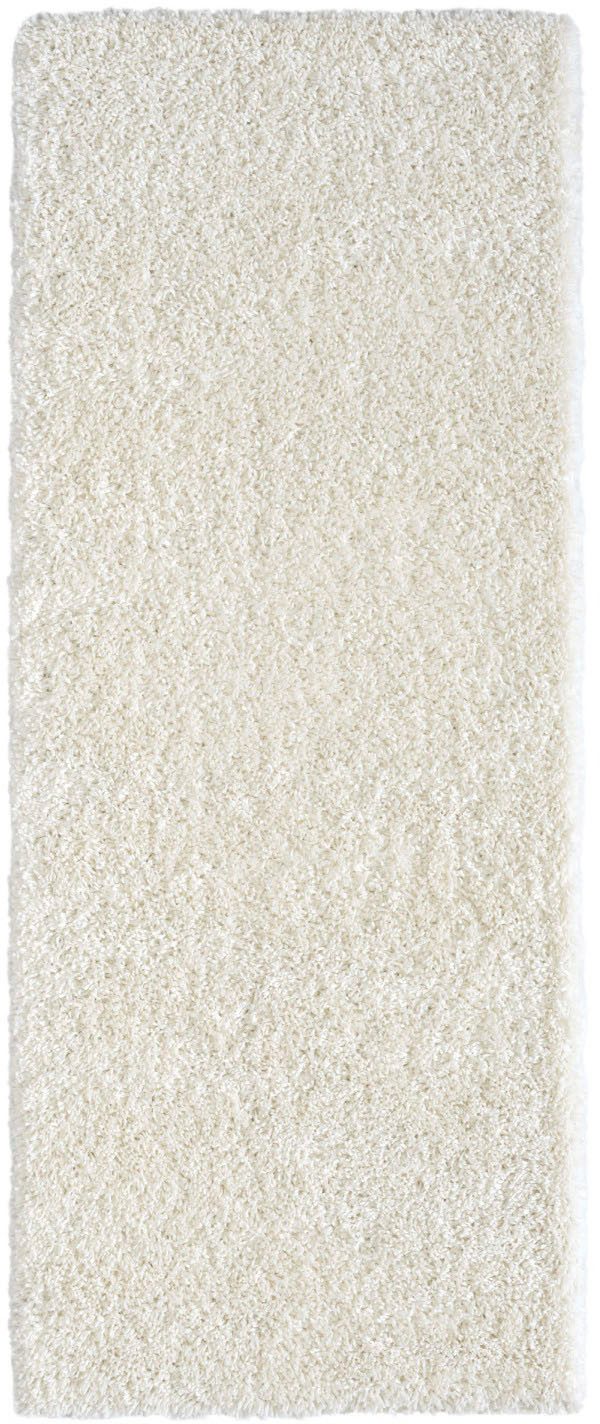 Myflair Möbel & Accessoires Set slaapkamerkleedjes met hoge pool My Shaggy Shaggy, uni-kleuren, licht glanzend, extra fluffy, loper-set