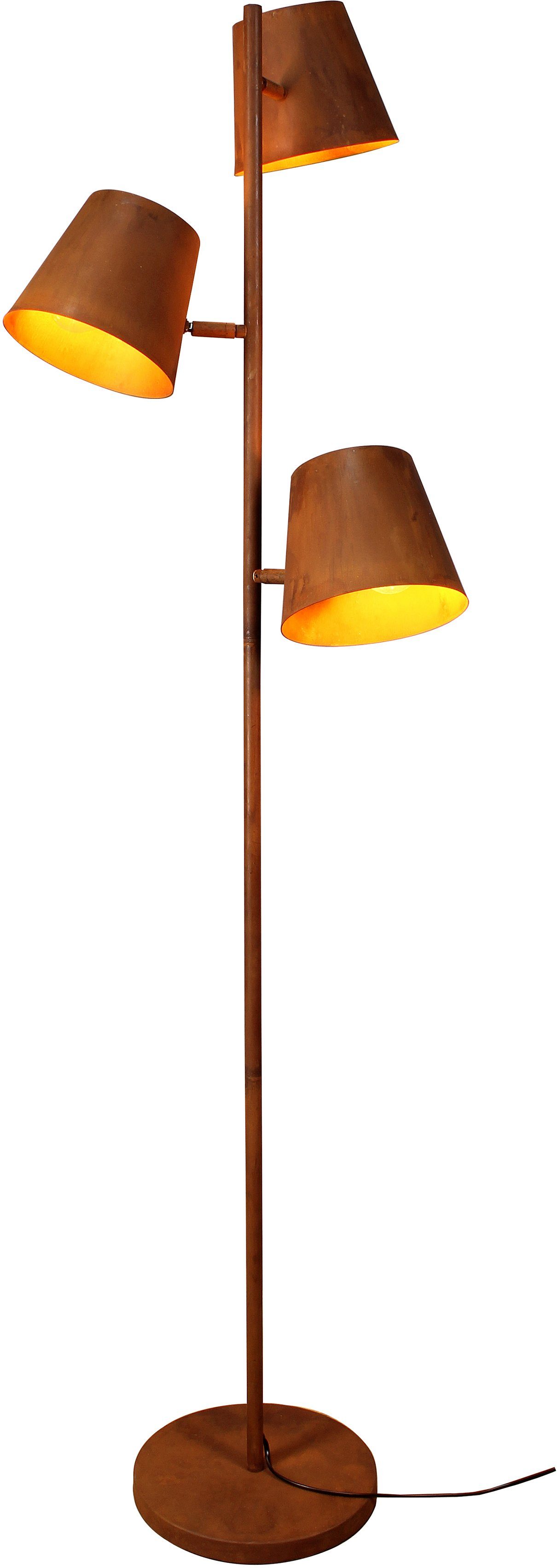 luce design staande lamp colt (1 stuk) bruin