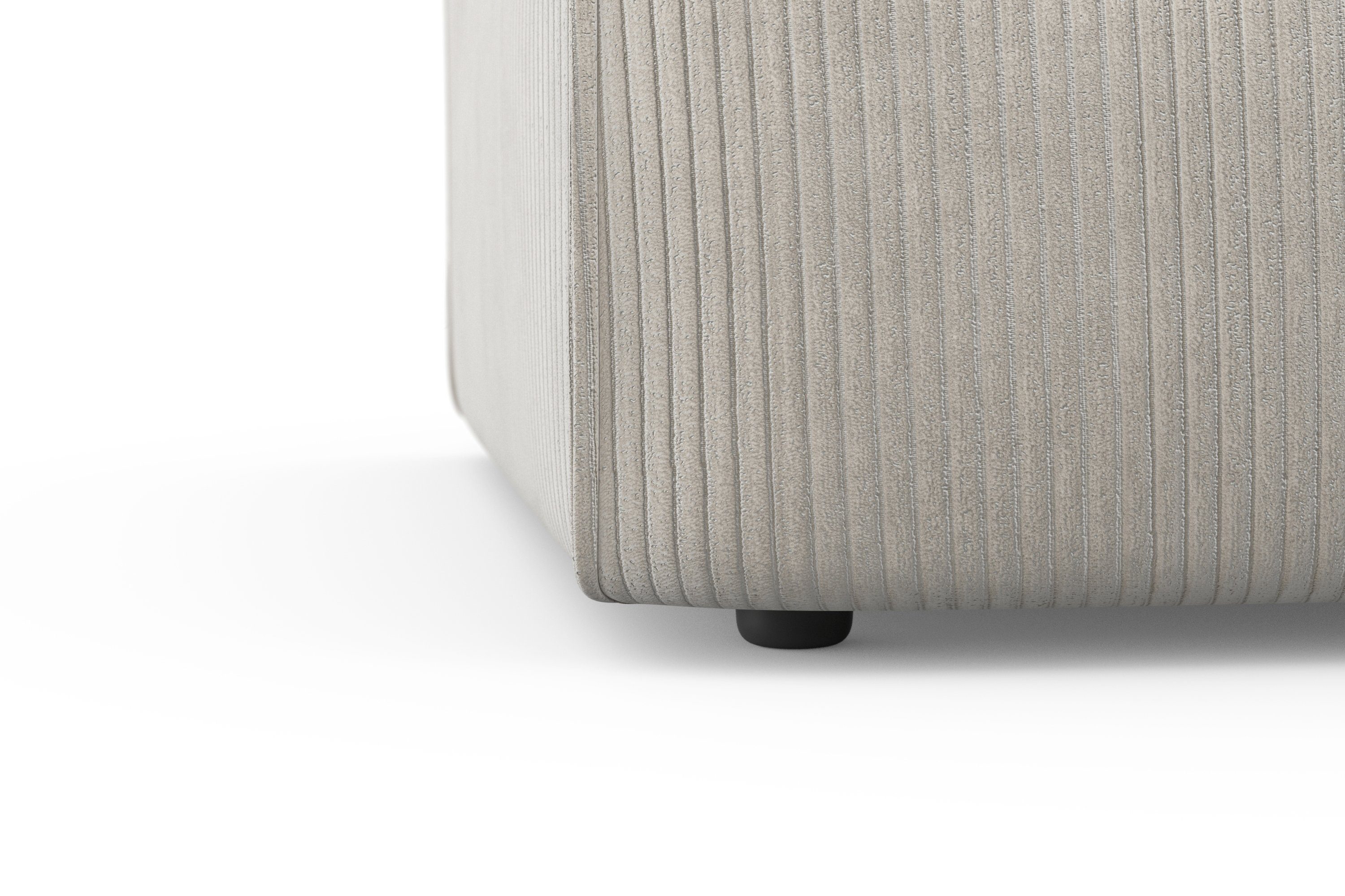 RAUM.ID Fauteuil Merid sofa-middenelement, afmetingen B/D/H: 84/97/46 cm als module of apart te gebruiken, voor individuele samenstelling