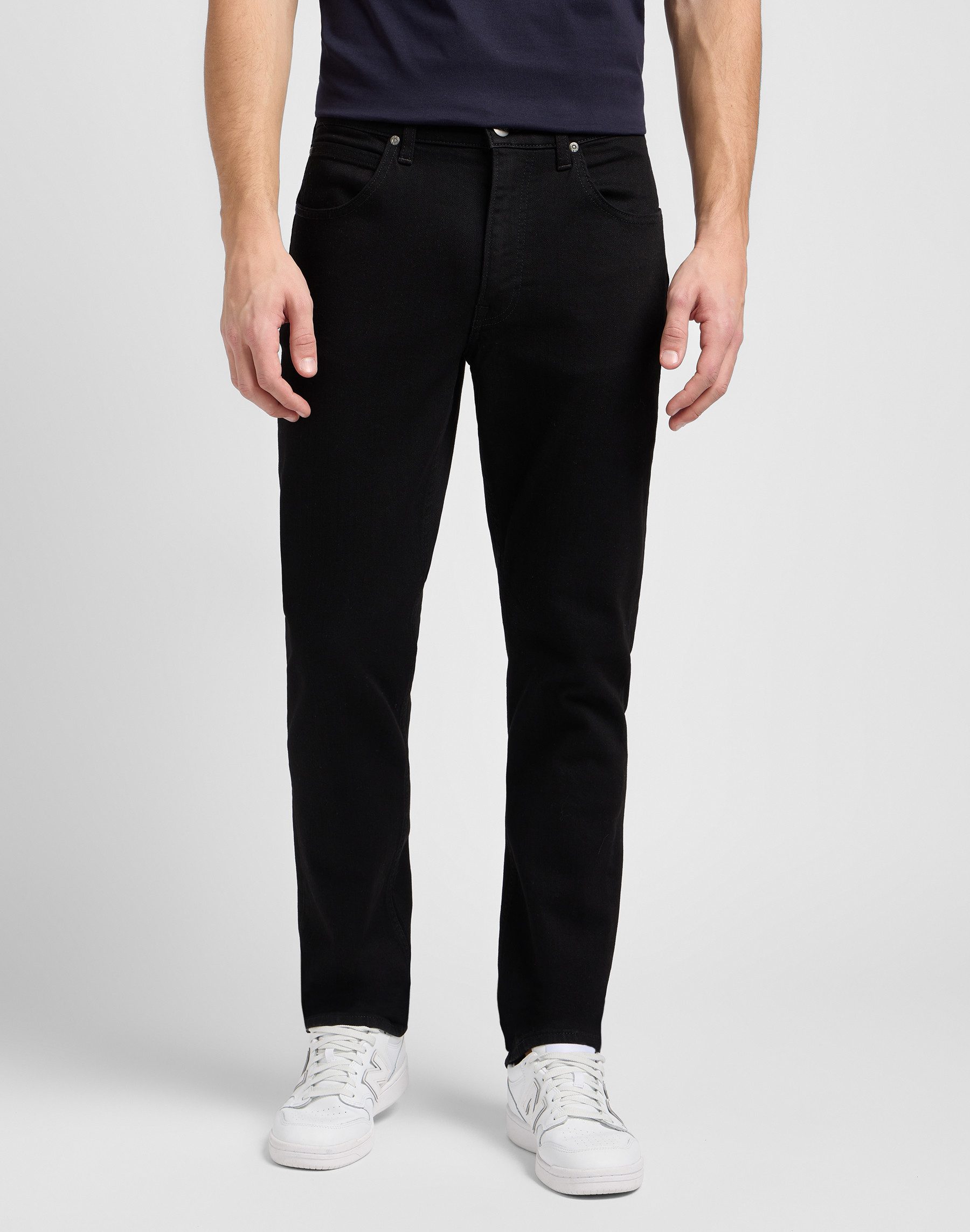 Lee Straight jeans Brooklyn heren straight jeans maat 38 zwart