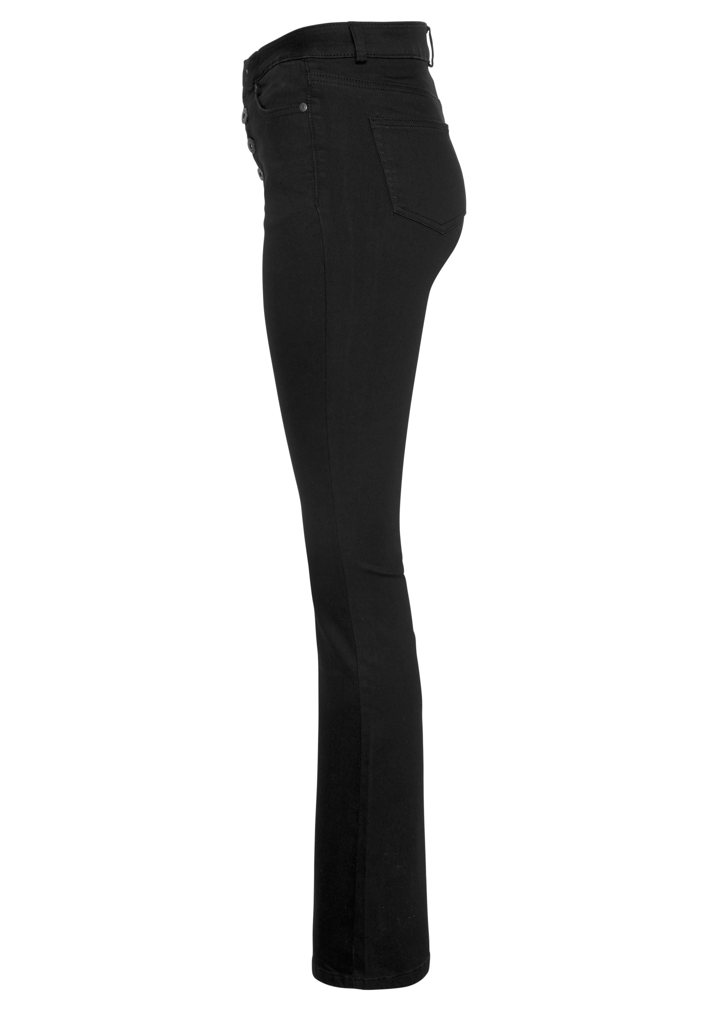 Arizona Bootcut jeans Ultra Stretch hoge taille, uitlopende pasvorm