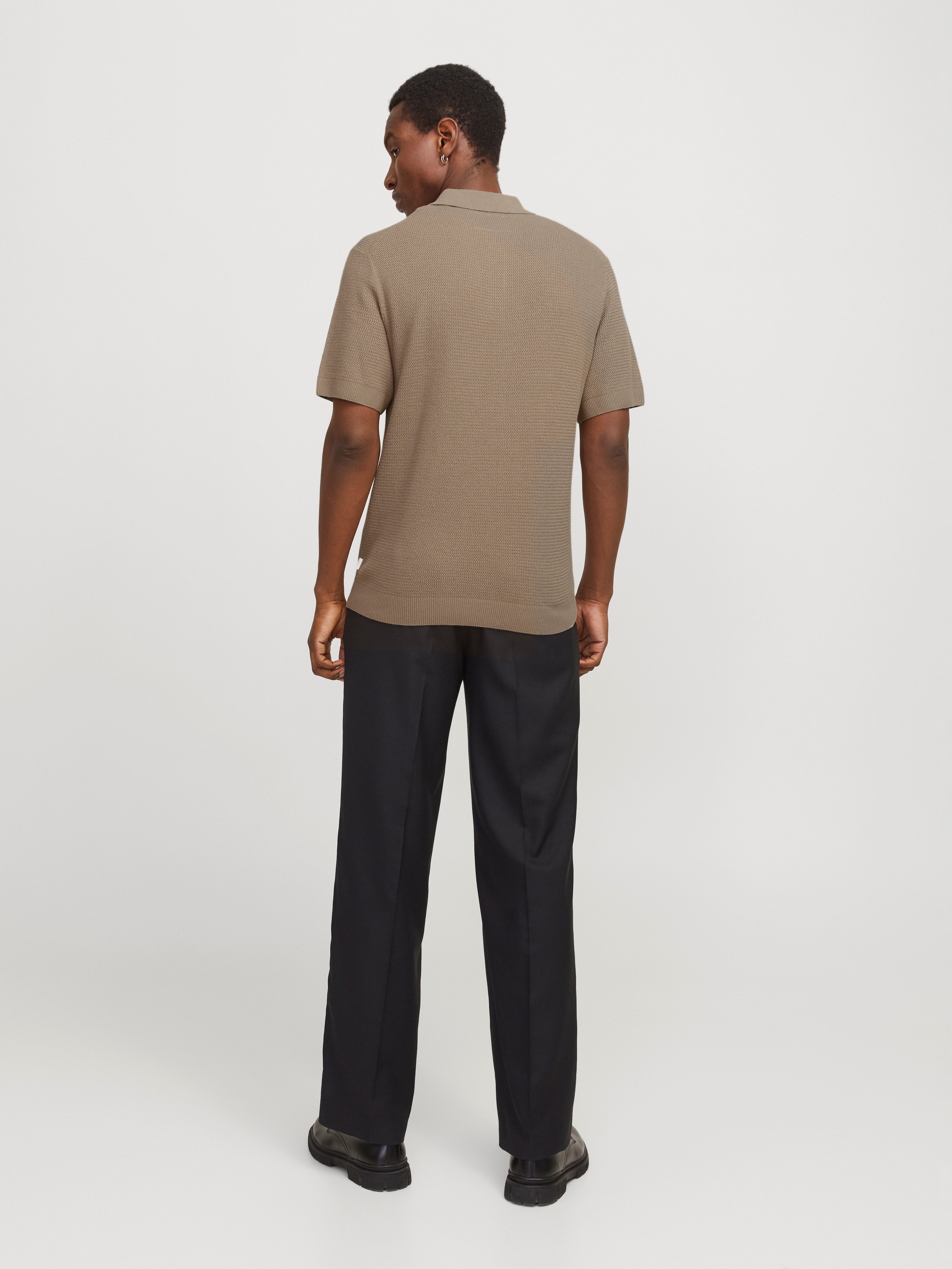Jack & Jones Trui met polokraag JPRCCCOOPER KNIT POLO SS SN