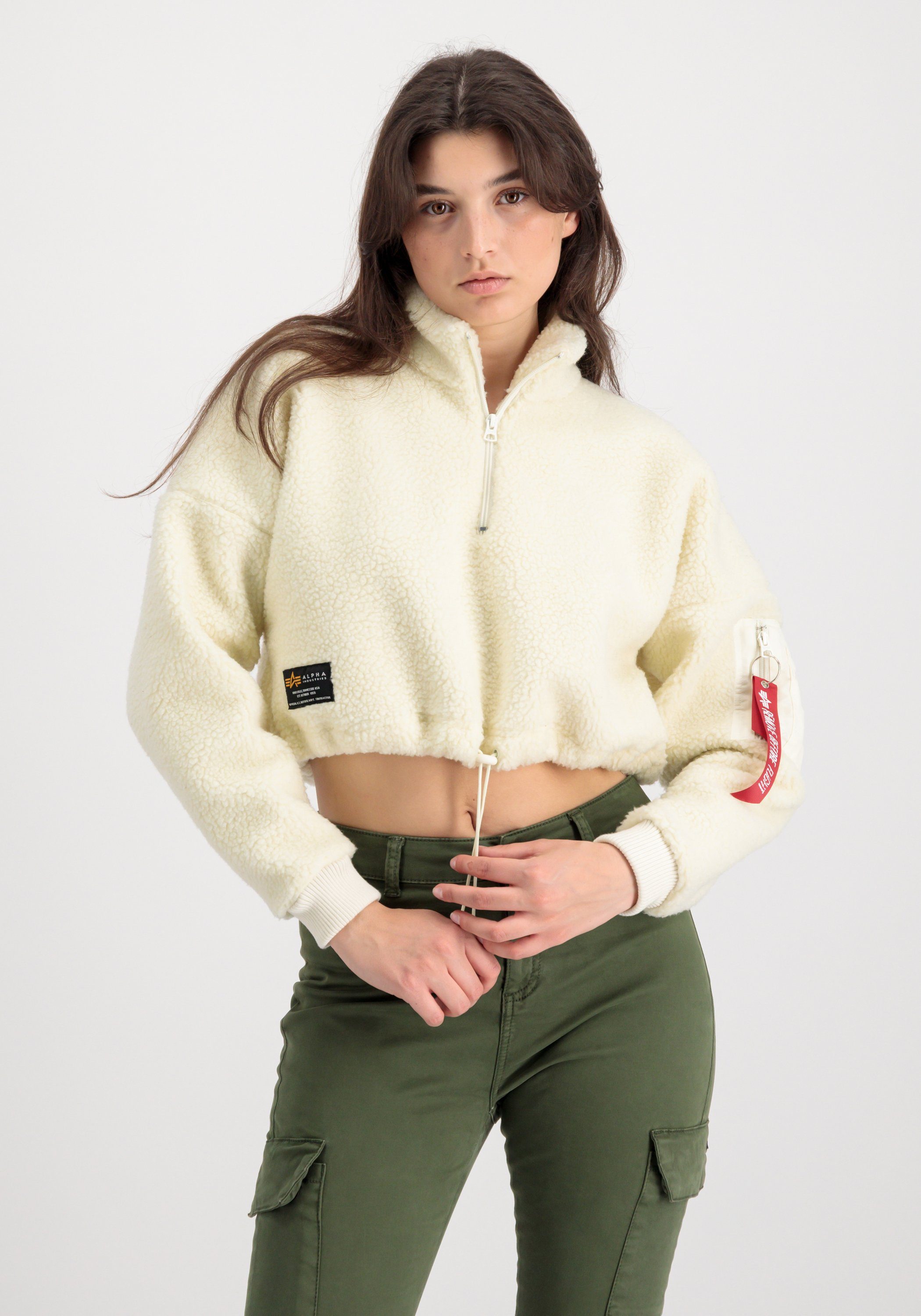 Alpha Industries Sweater Alpha Industries Women - Sweatshirts Teddy ZH Sweater COS Women
