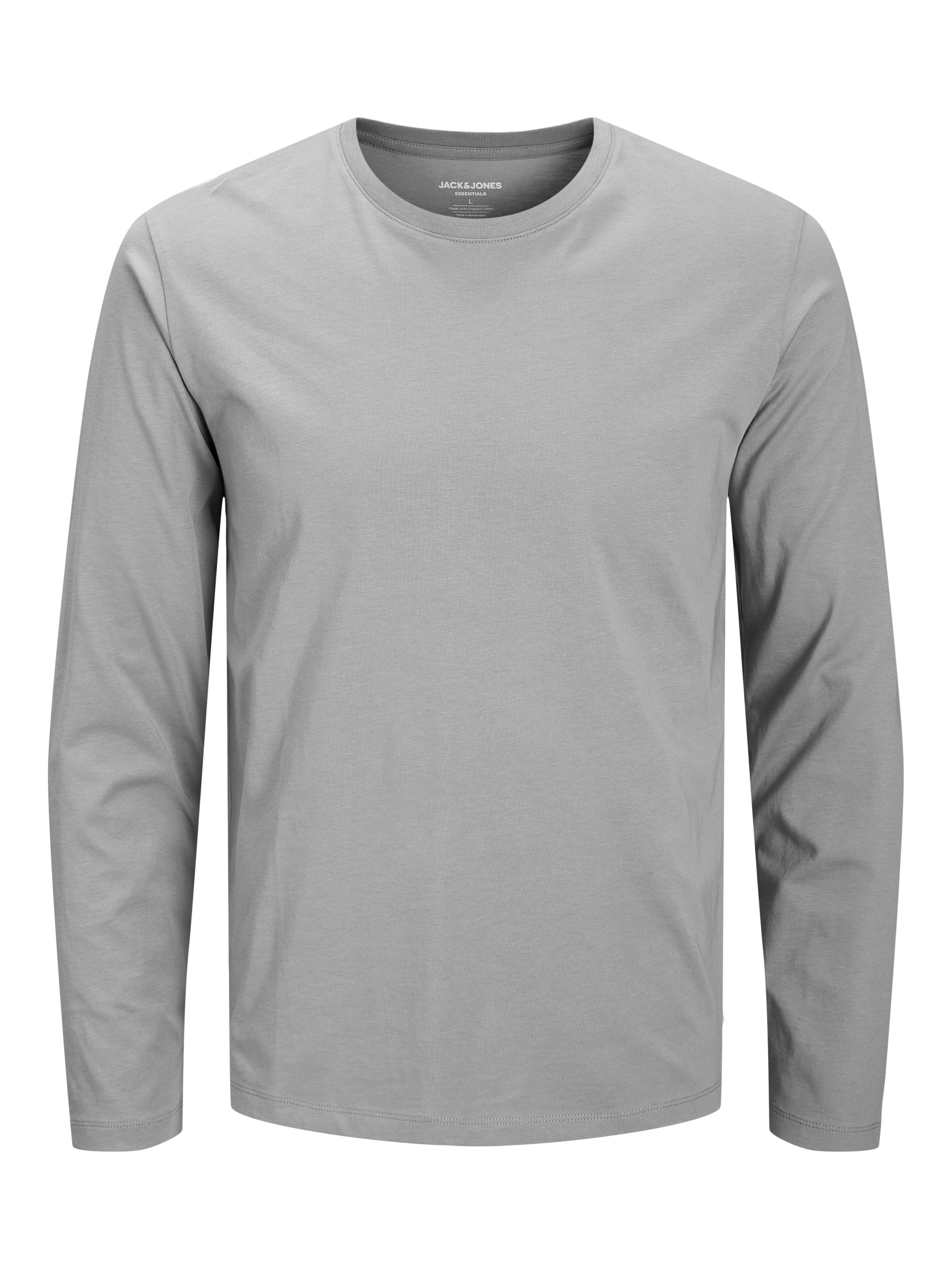 Jack & Jones Shirt met ronde hals JJEORGANIC BASIC TEE LS O-NECK NOOS