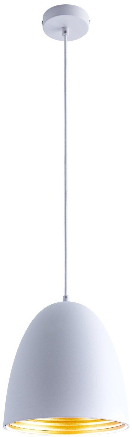 Paco Home Hanglamp JACK Keukenlamp hanglamp eetkamer Eettafellamp binnenin in goudkleur wit
