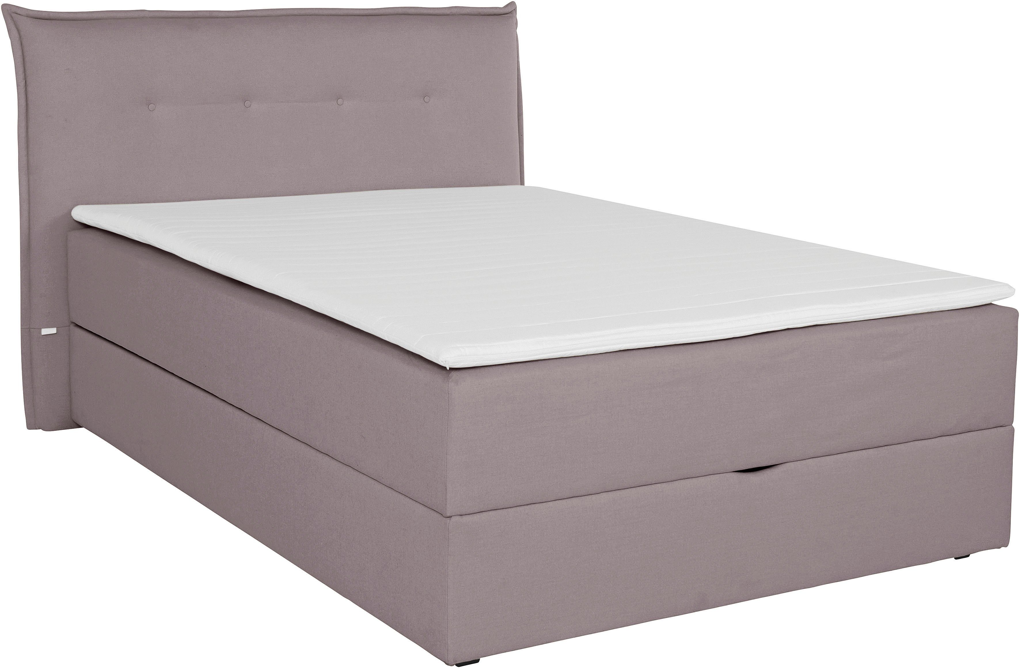 andas Boxspring Lichtgewicht inclusief bedkist & topmatras, in 4 breedten en 2 hardheden