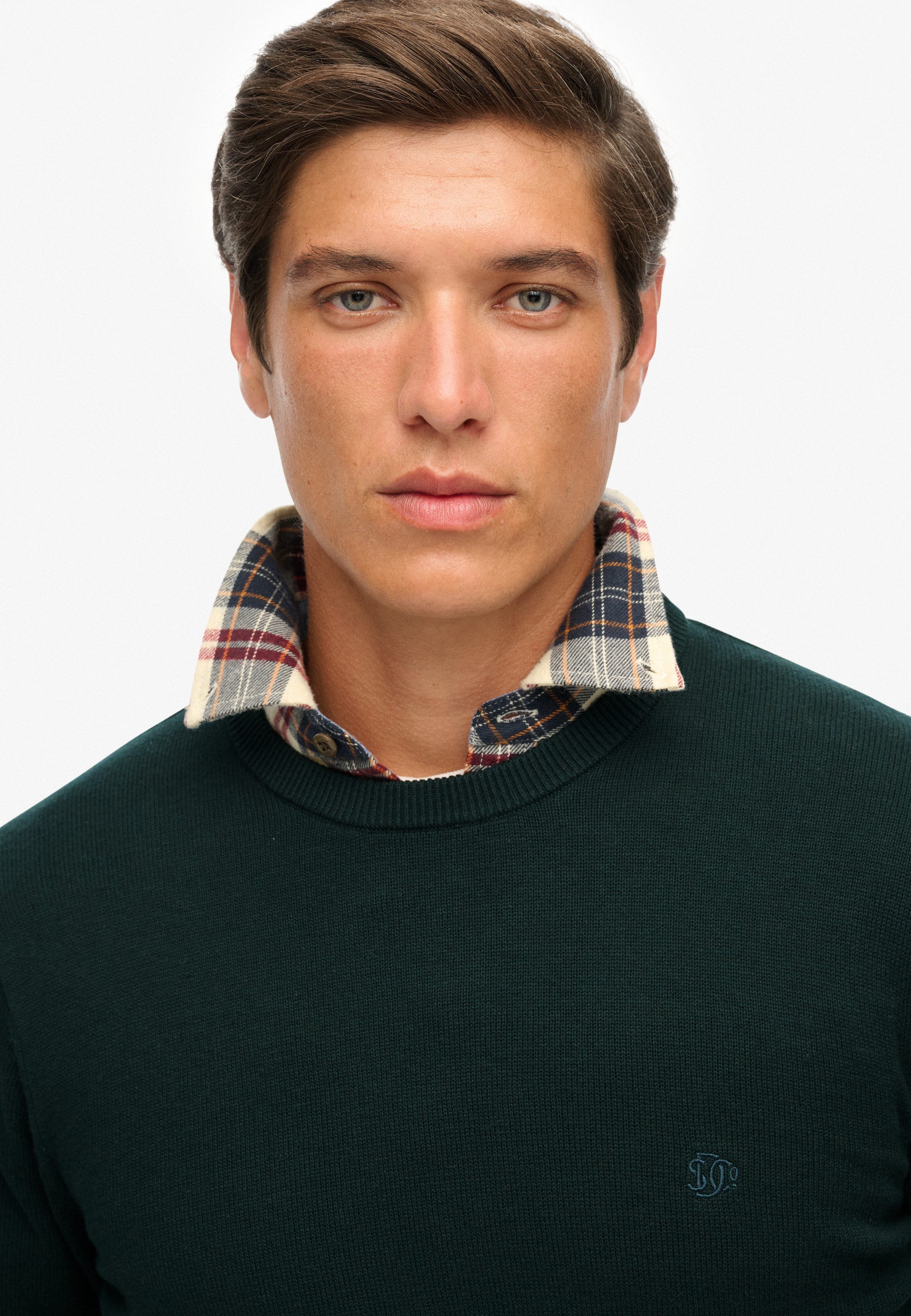 Superdry Gebreide trui ESSENTIALS COTTON JUMPER