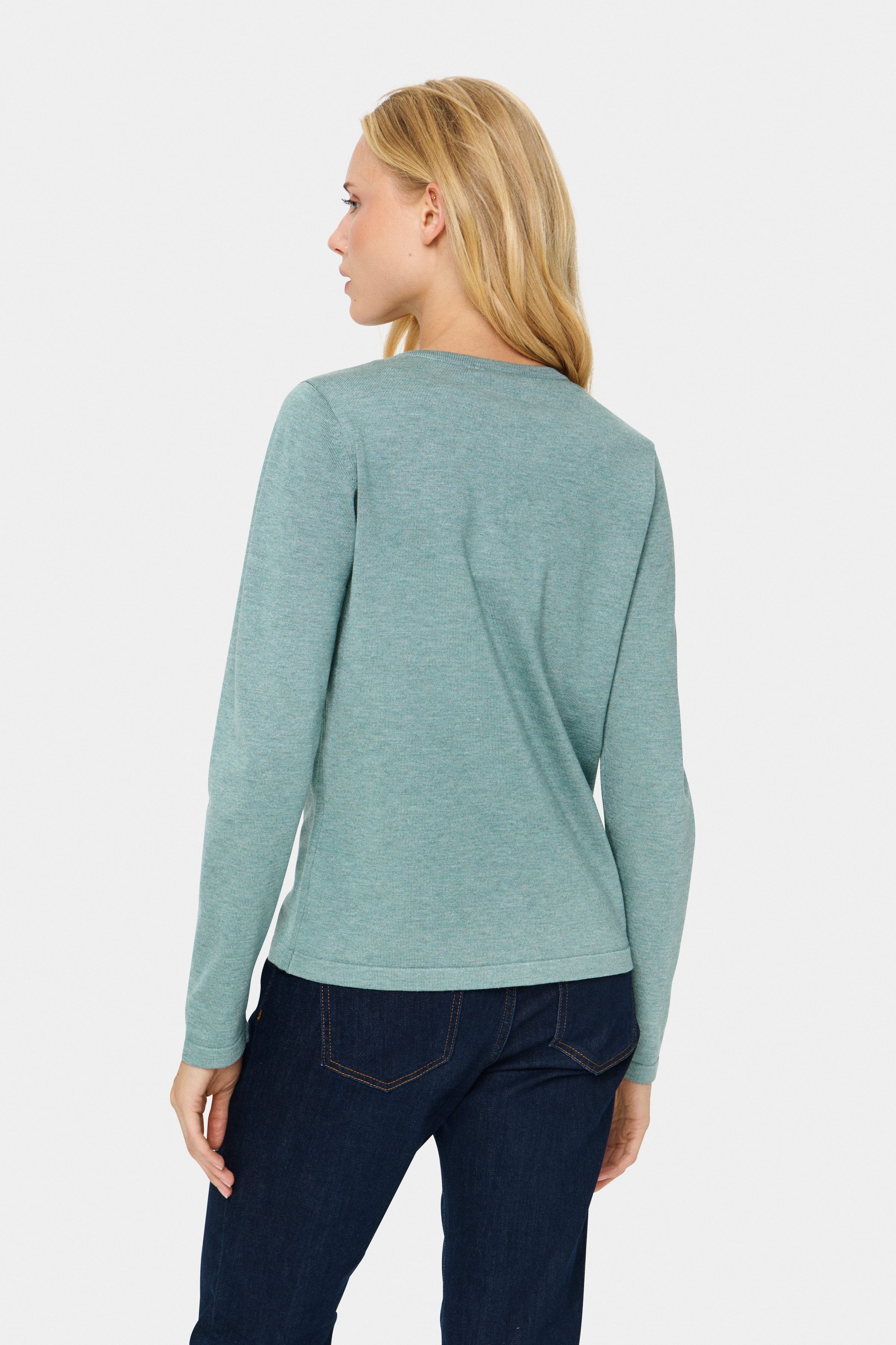 Saint Tropez Vest A8661, MilaSZ R-Neck Cardigan