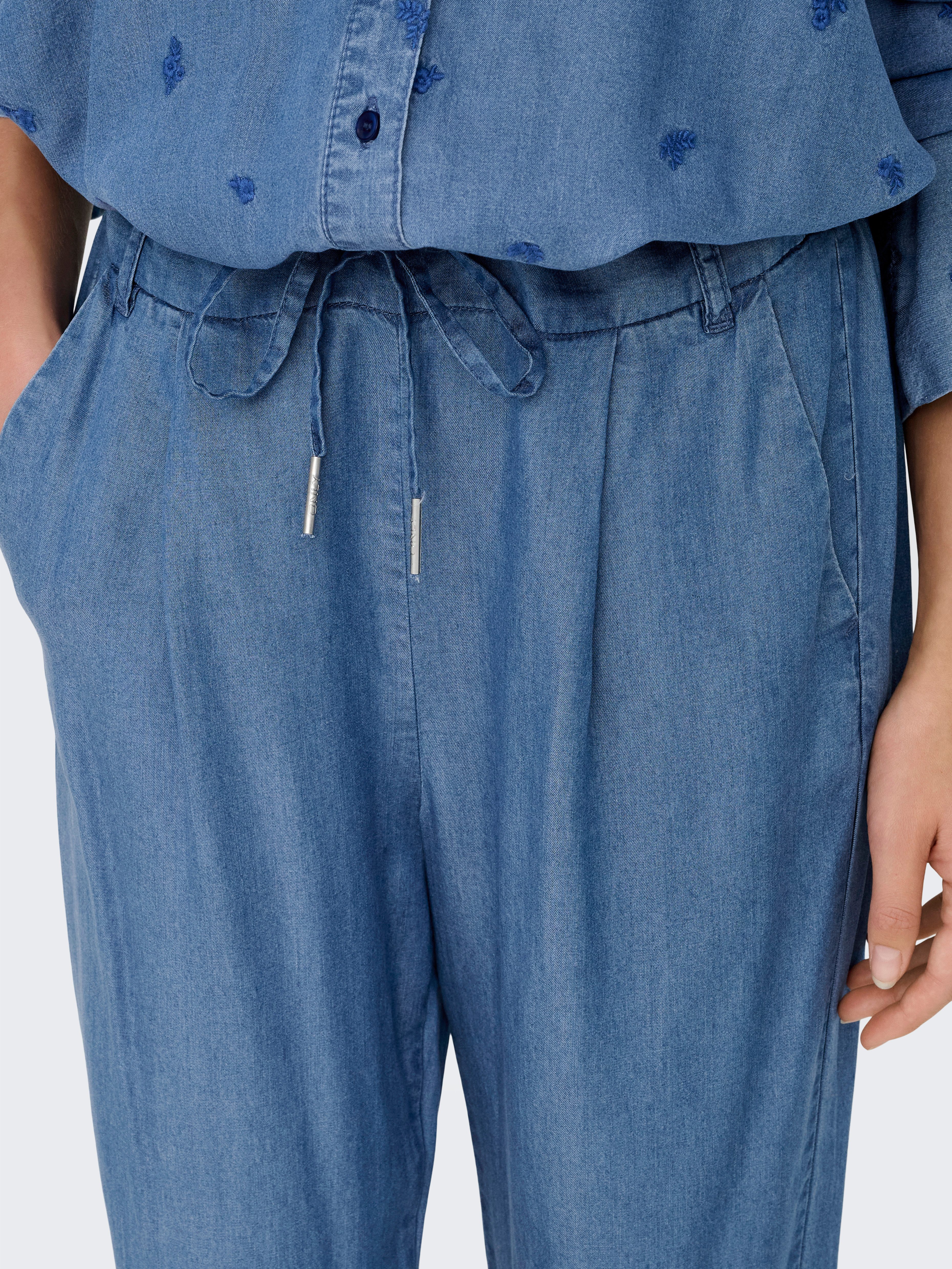 Only Joggingbroek ONLPOPTRASH CHARIS LIFE PANT CC WVN