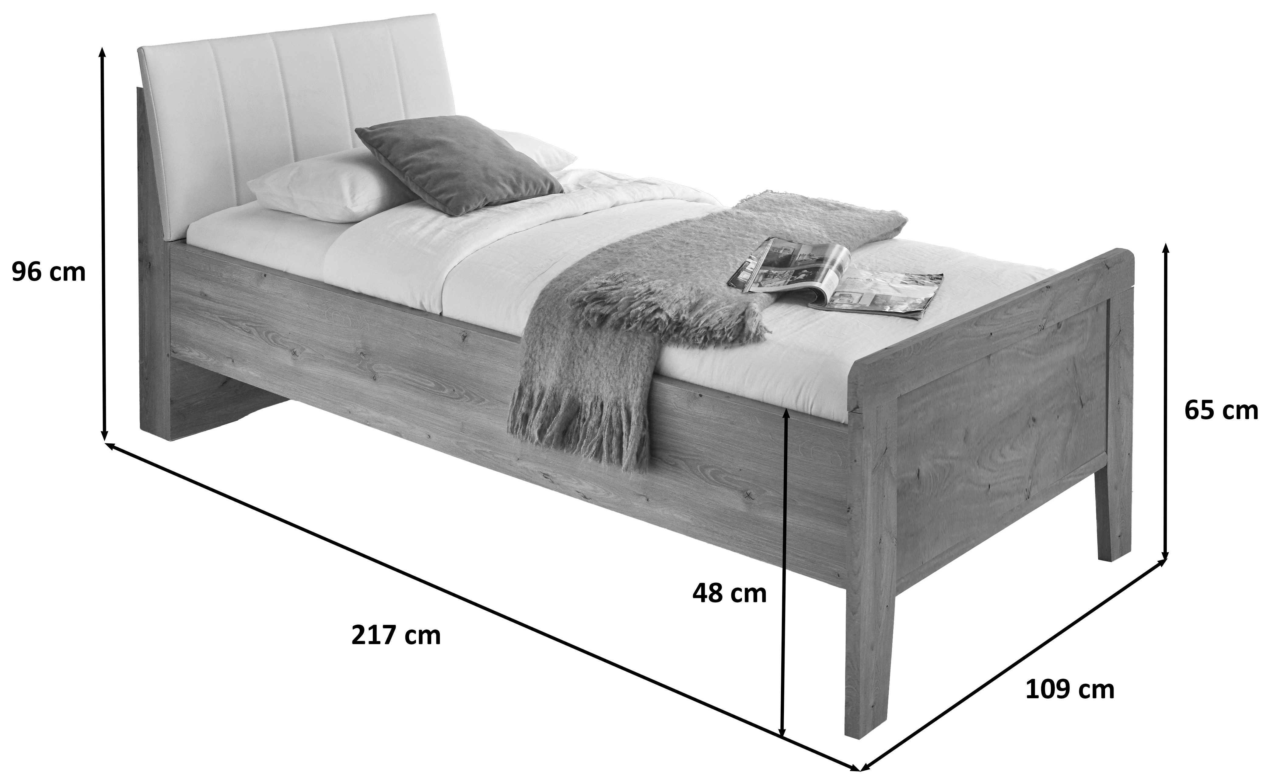 WIEMANN Houten bed Bern viervoudig verstelbare lighoogte