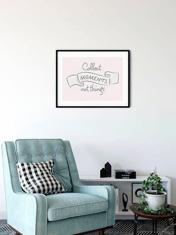 Komar Wanddecoratie Dumbo stippen Landscape Wanddecoratie voor de kinderkamer - zonder lijst (1 stuk)