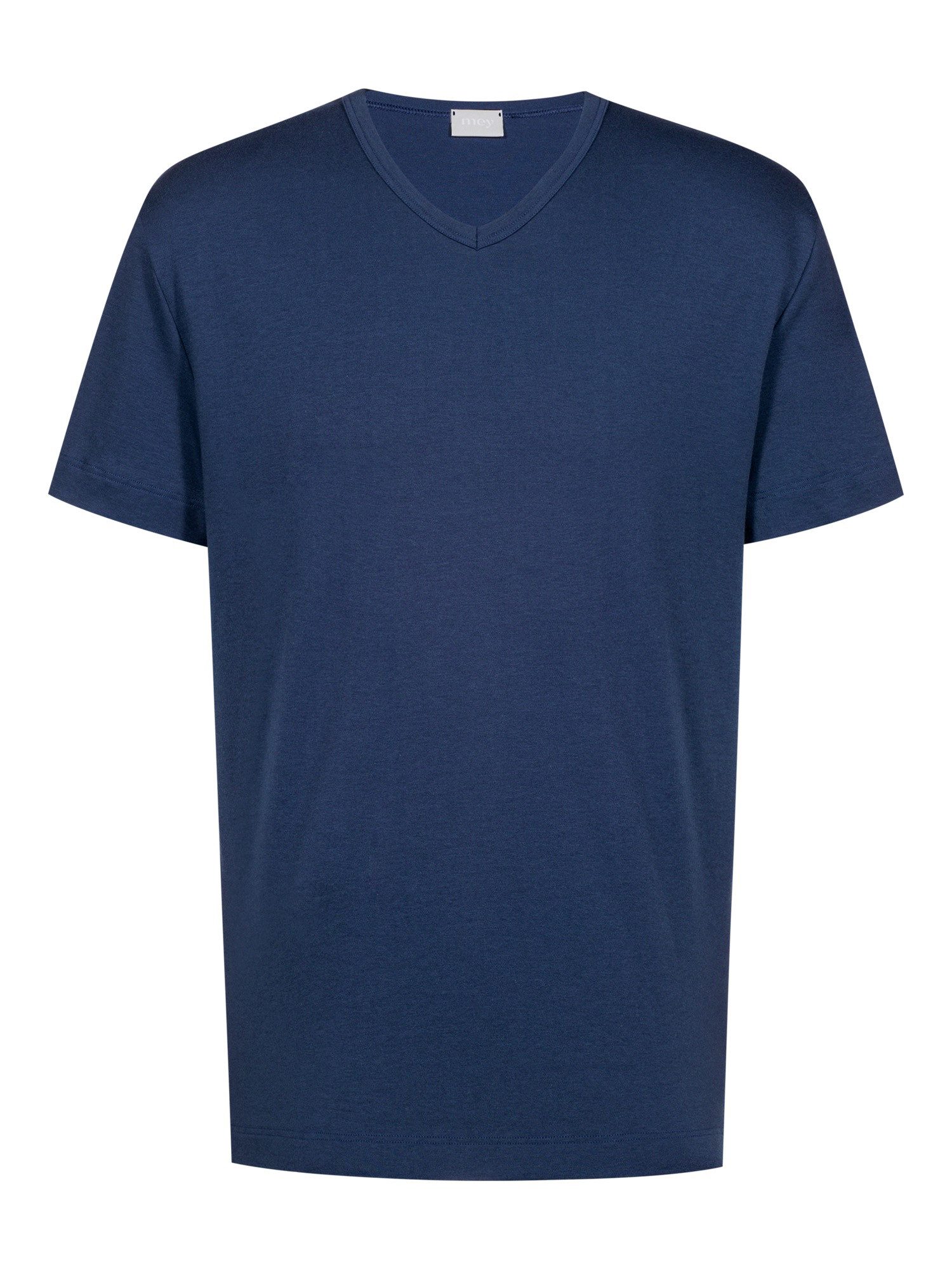Mey Shirt met V-hals SOLID NIGHT T-shirt van interlock-jersey