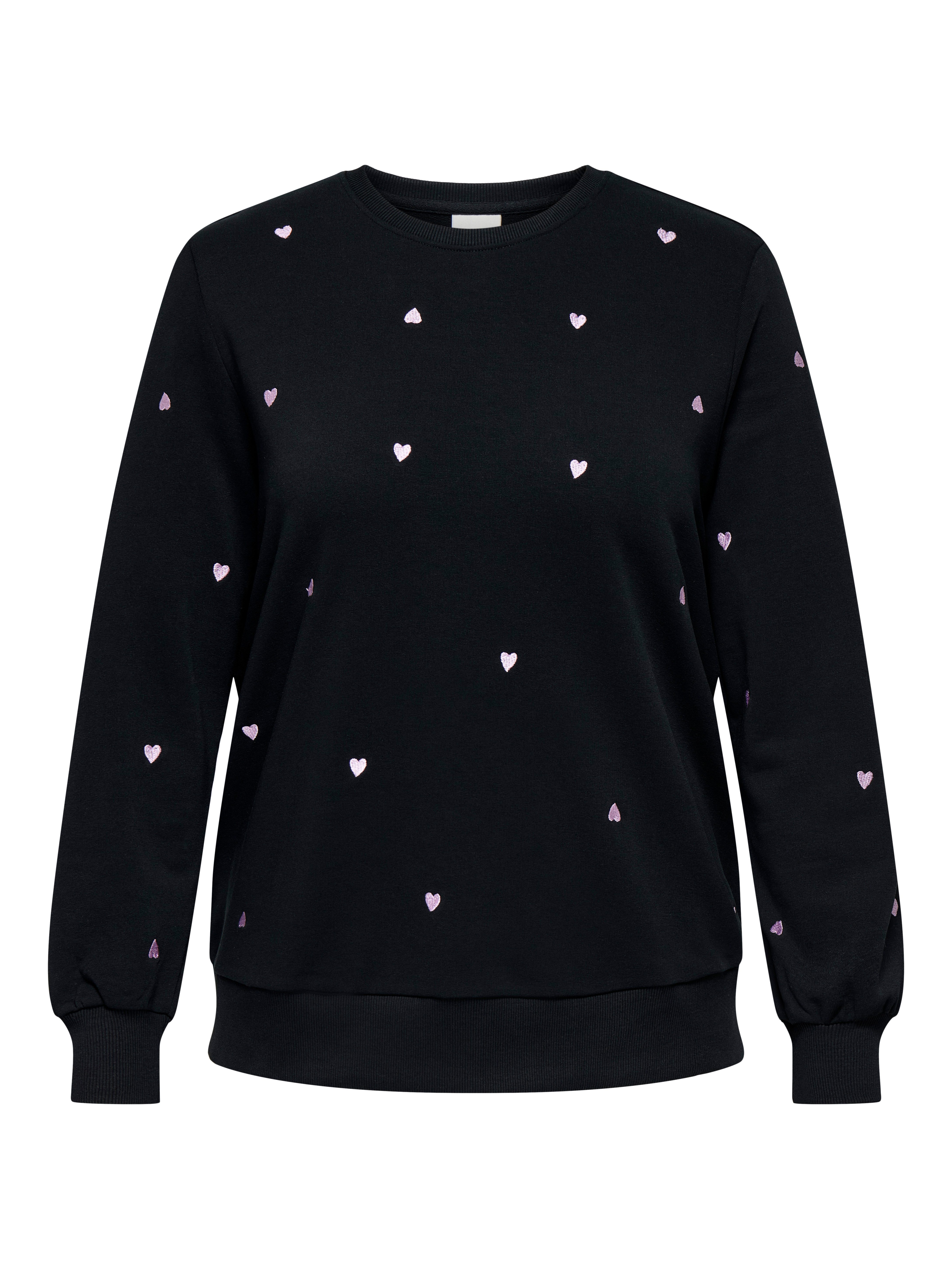 ONLY CARMAKOMA Sweatshirt CARMIA LS O-NECK SWEAT JRS