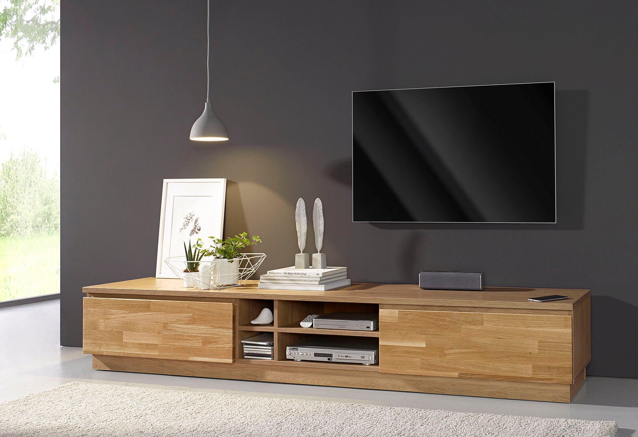 Home affaire Tv-meubel Commode, breedte 200 cm, deels massief, FSC®-gecertificeerd