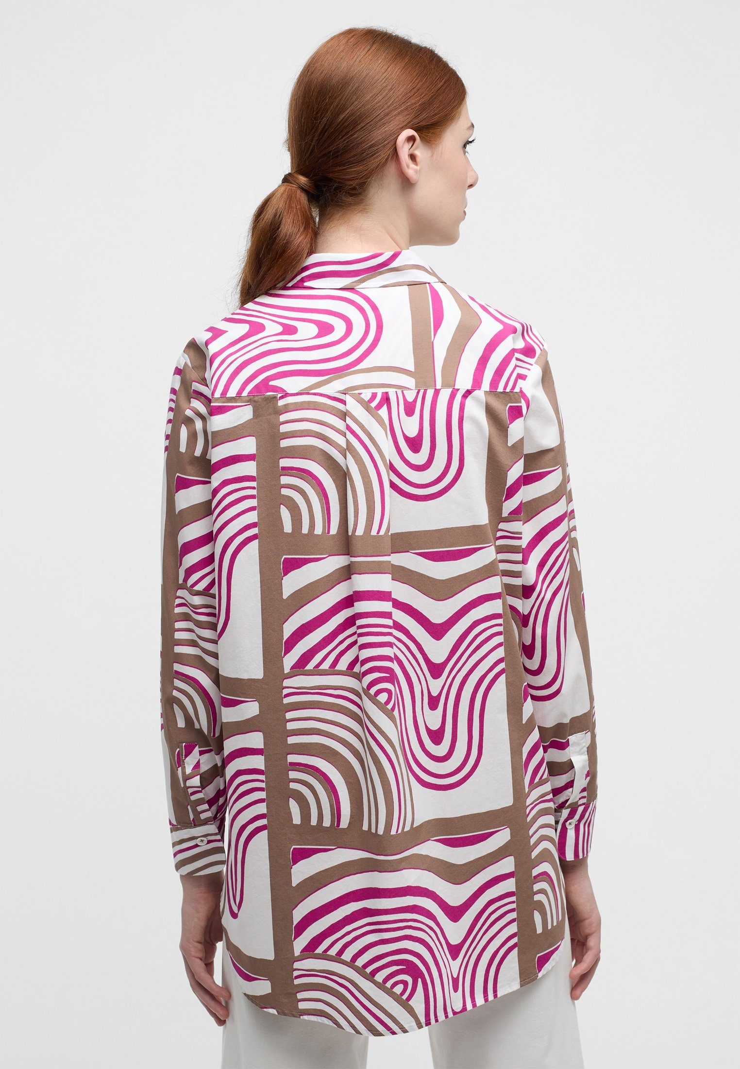 Eterna Overhemdblouse Oversized fit