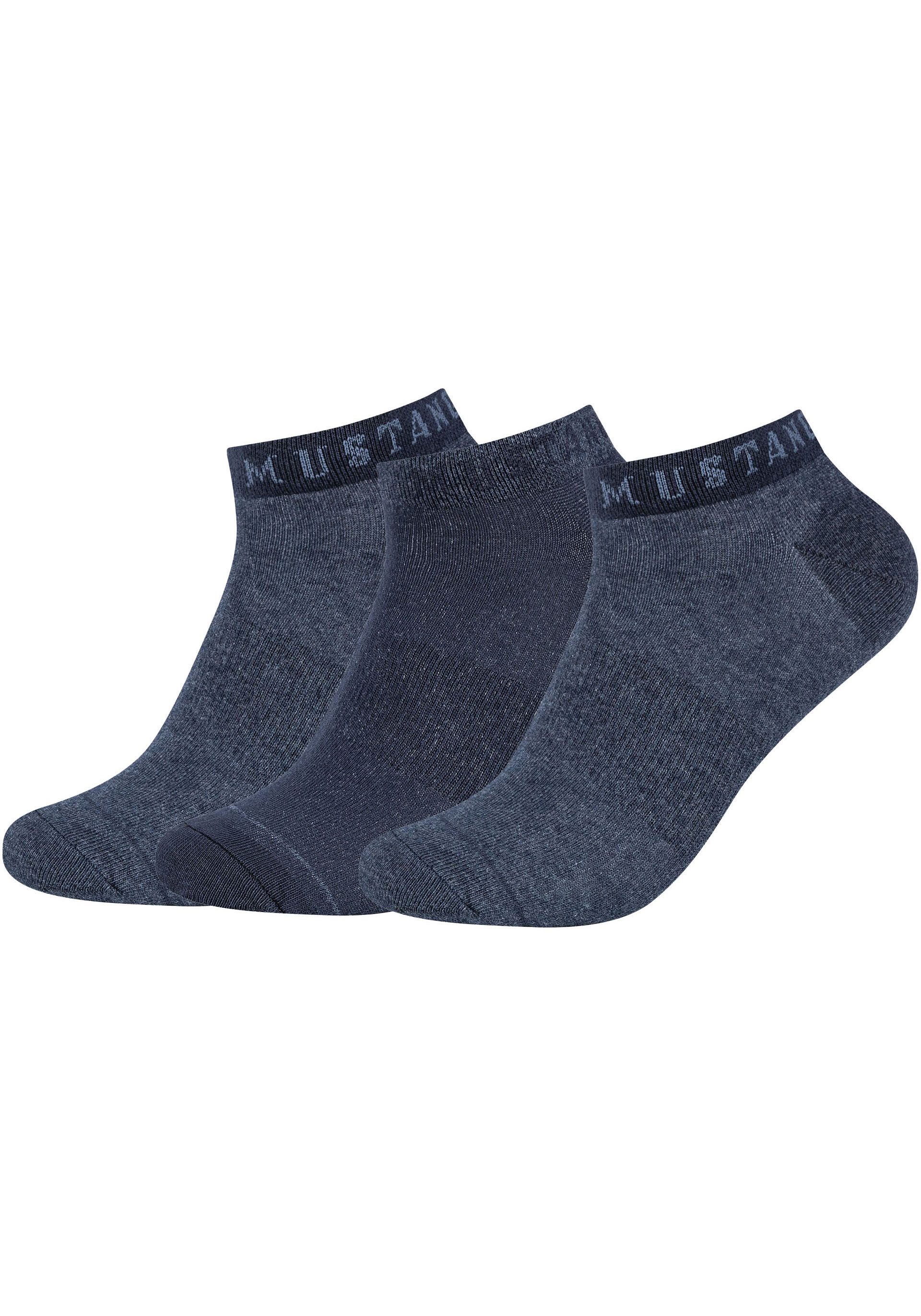 MUSTANG Sneakersokken Casual met zacht materiaalmix (6 paar)