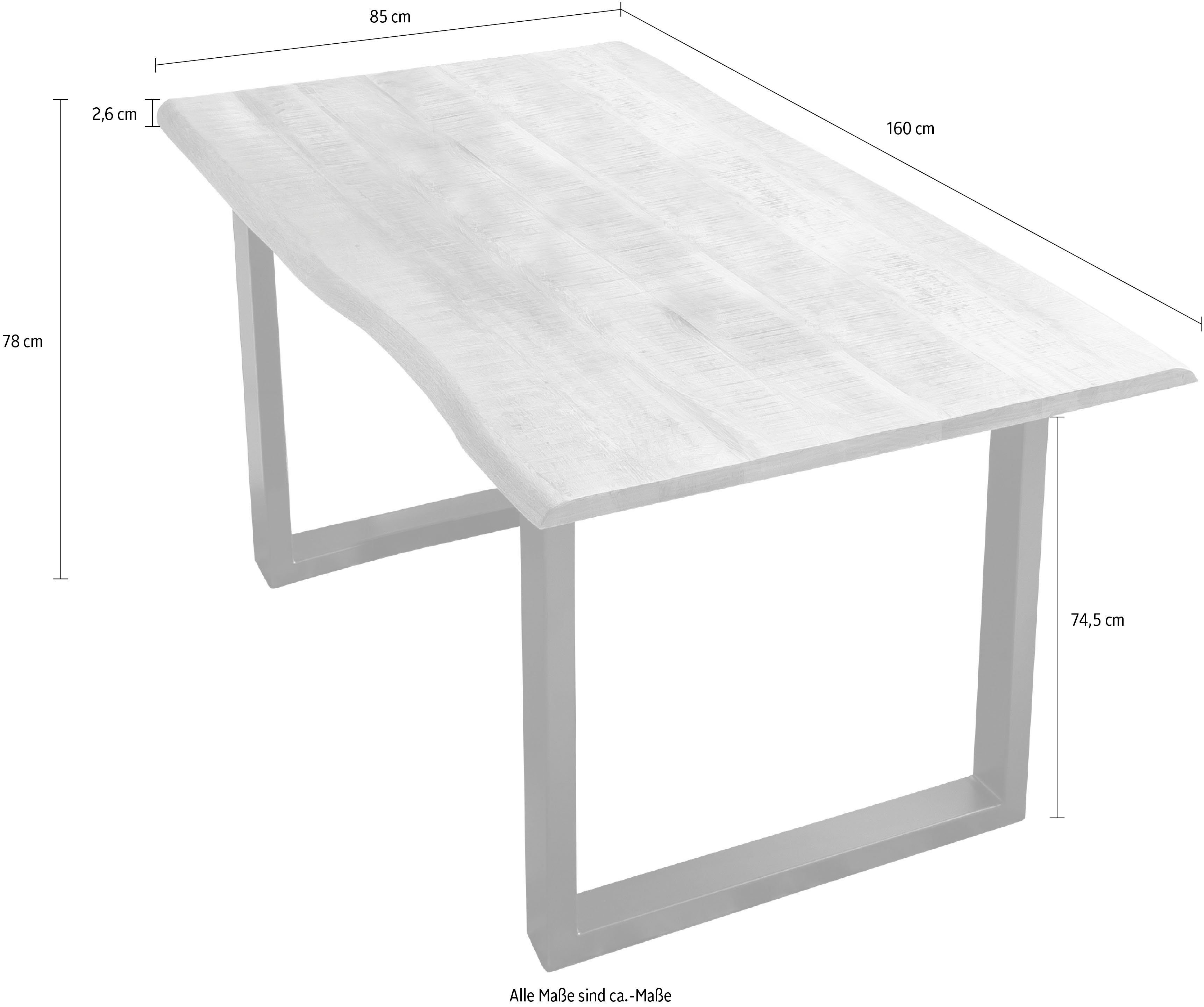 SIT Eettafel Massief mangohout