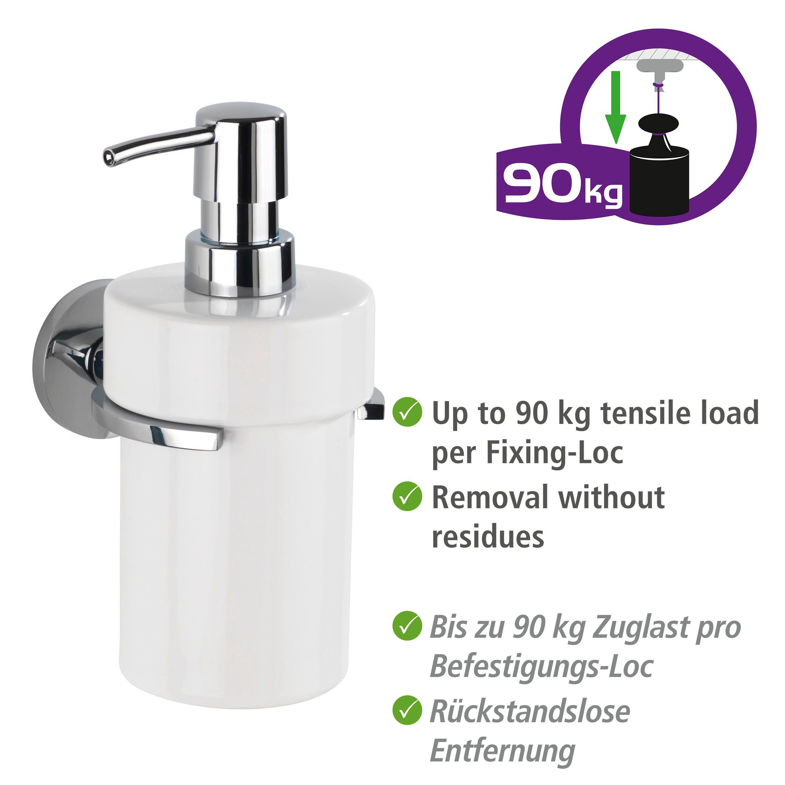 WENKO Zeepdispenser Isera 360 ml (1-delig)