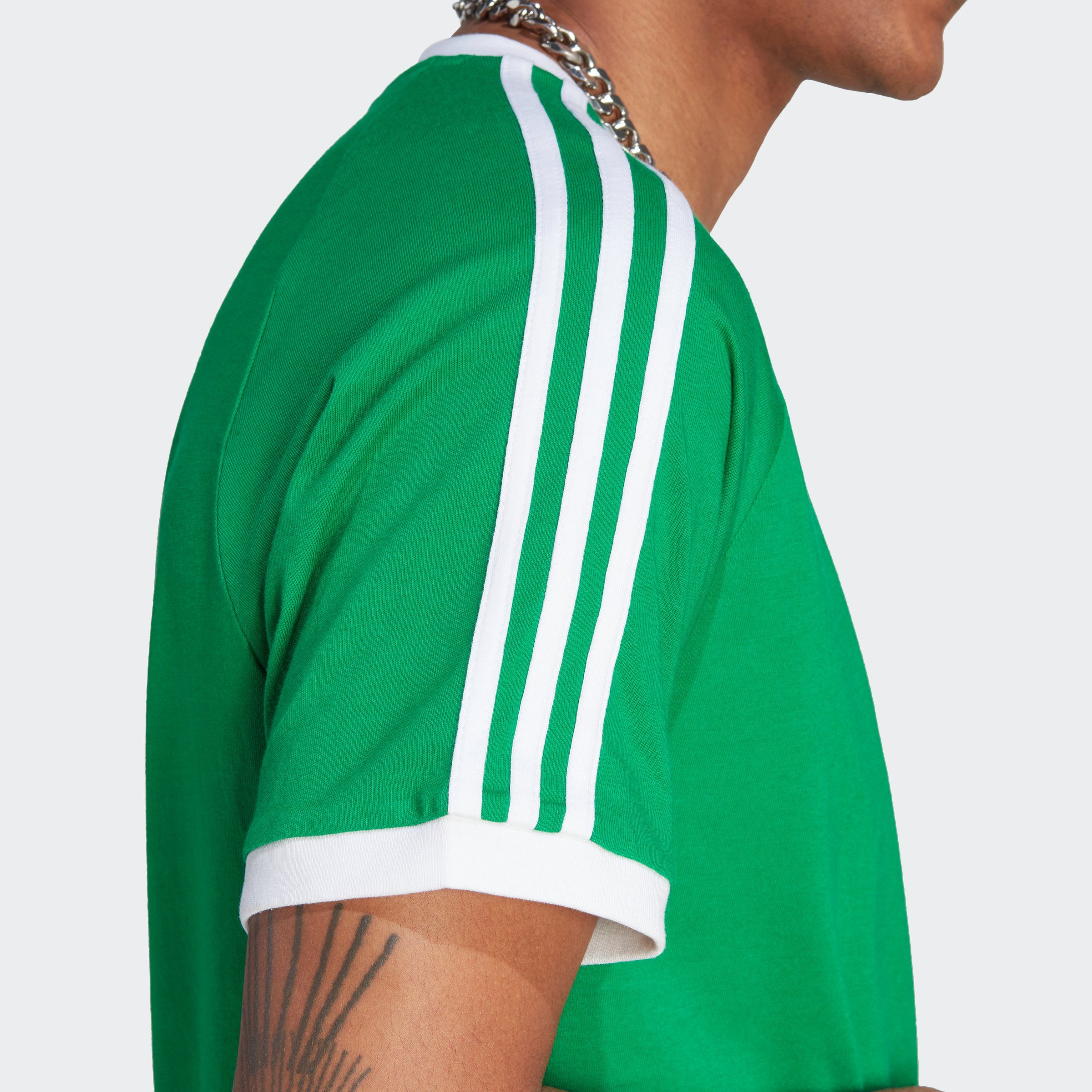 adidas Originals T-shirt 3-STRIPES TEE drie-strepen t-shirt