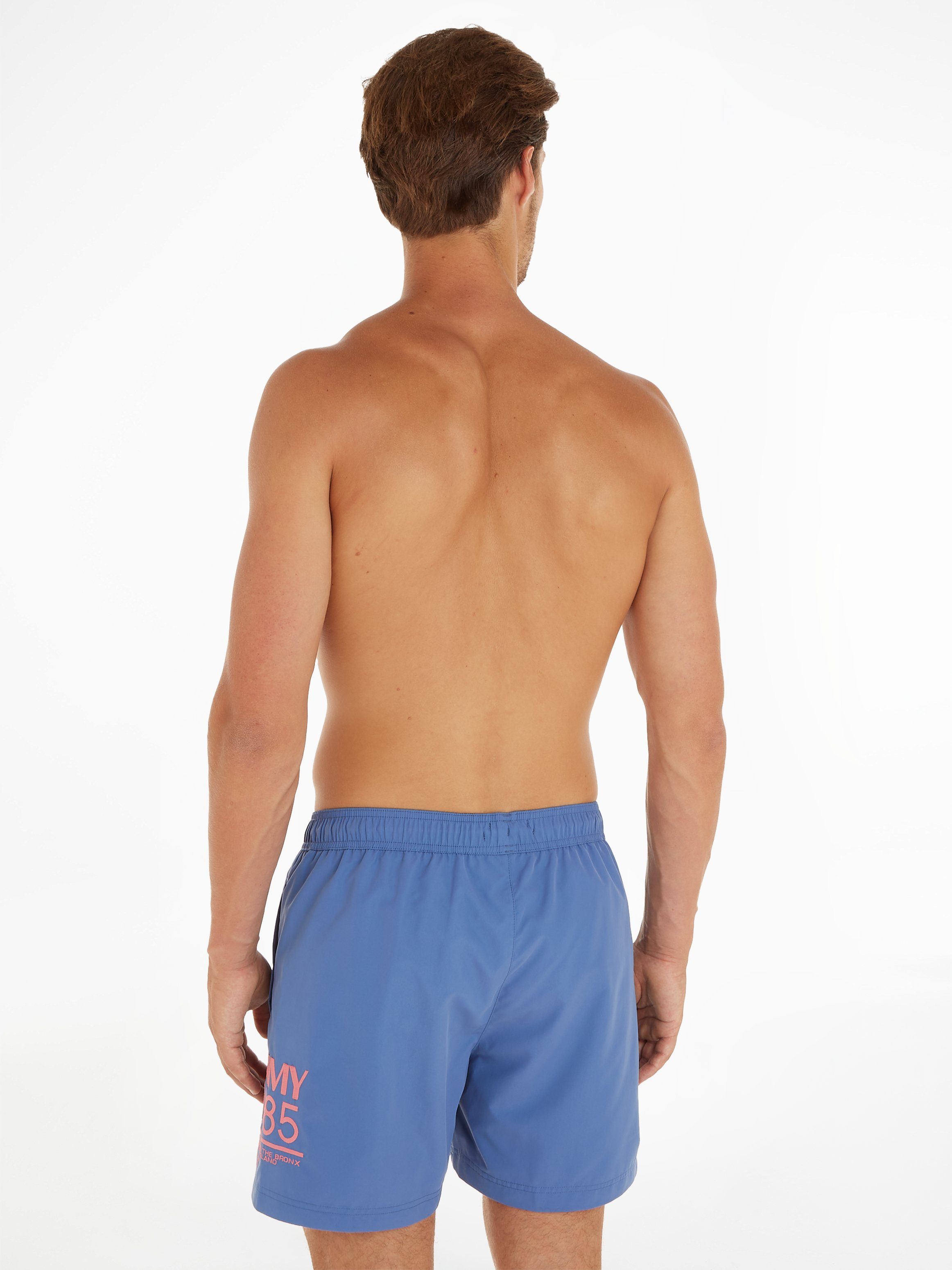 Tommy Hilfiger Swimwear Zwemshort SF MEDIUM DRAWSTRING met iconische logo-inscriptie