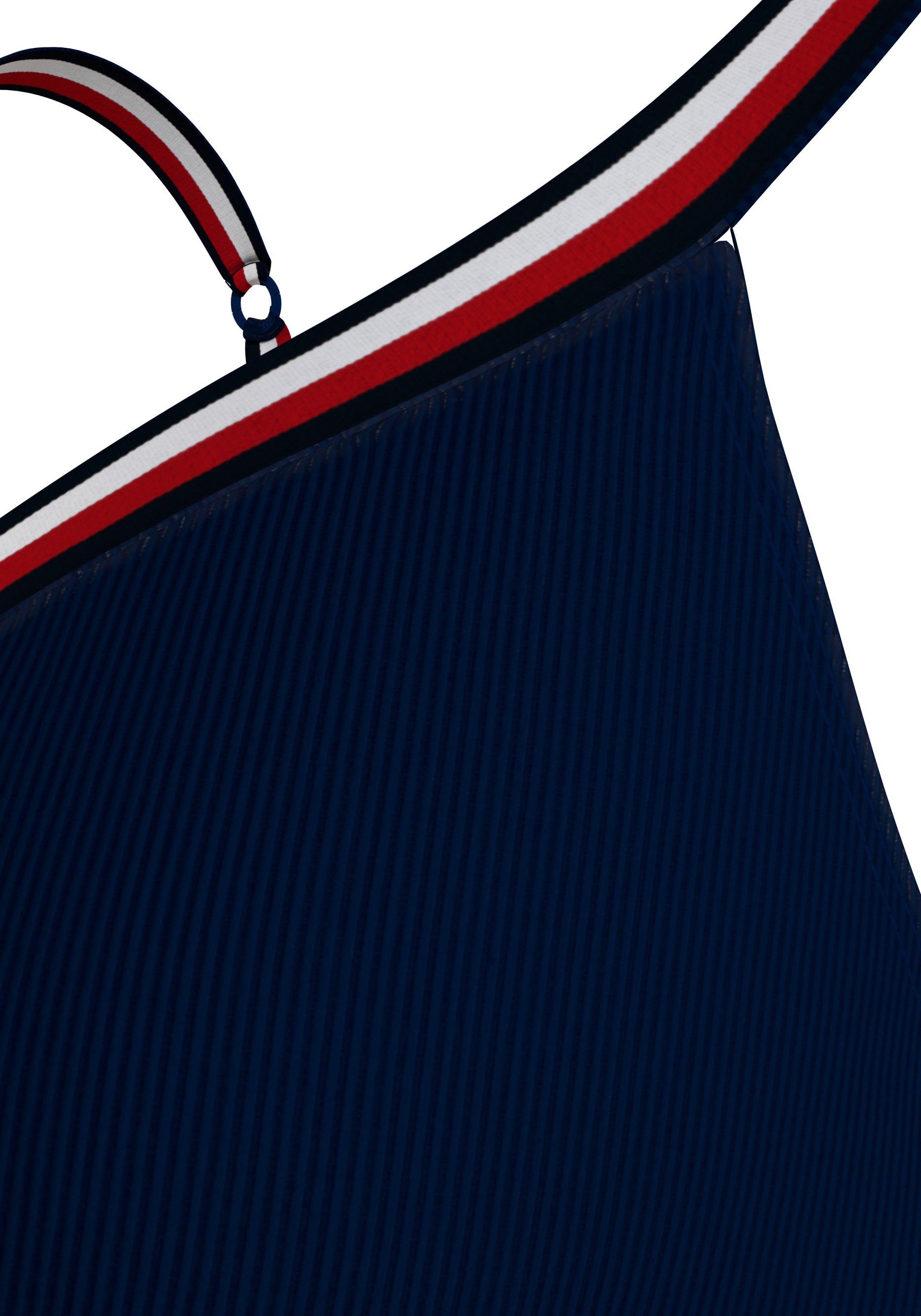 Tommy Hilfiger Swimwear Triangel-bikinitop TRIANGLE RP met ribstructuur