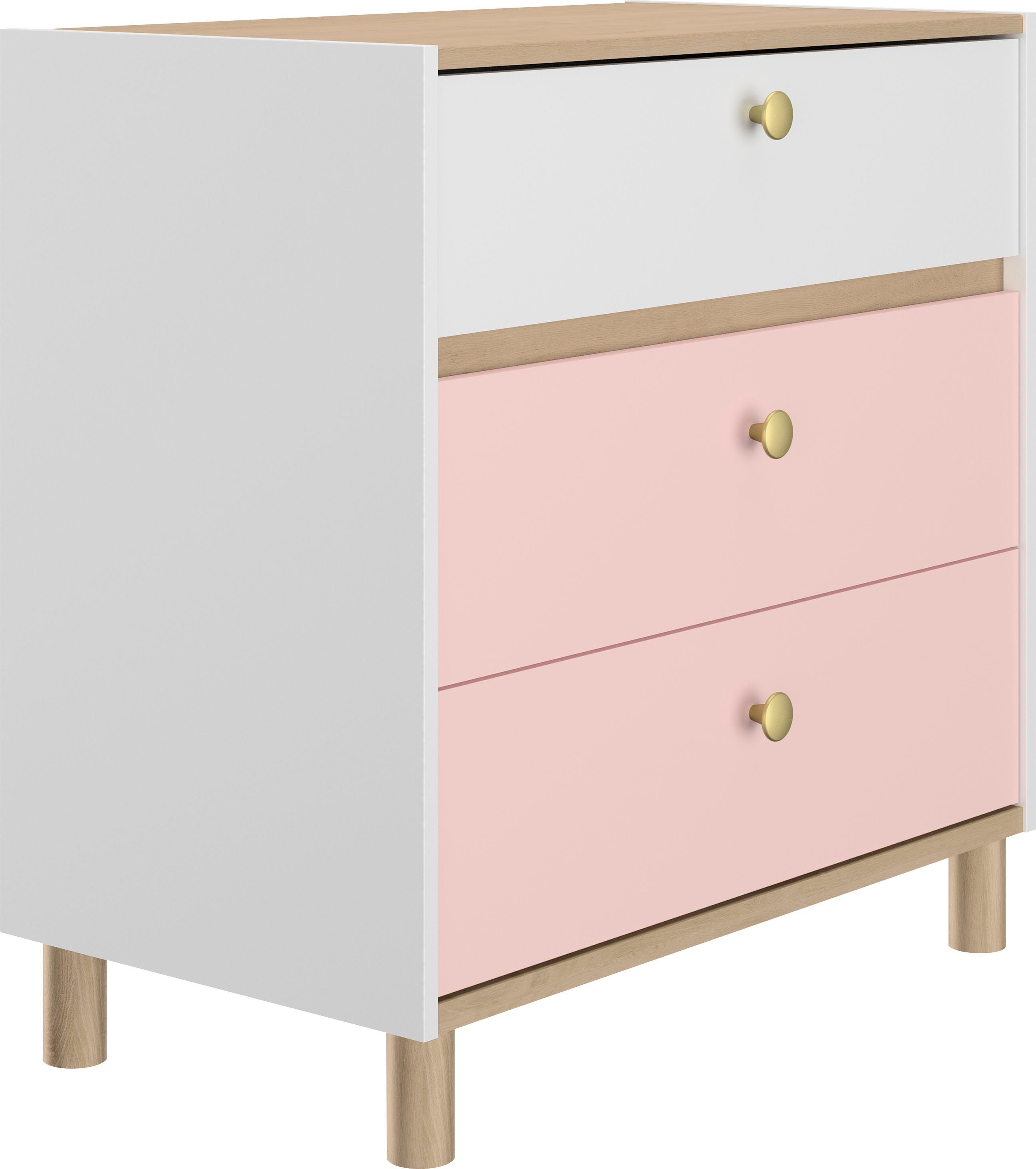 Gami Tienerkamerset Romy Elegant design voor een zachte en vrouwelijke sfeer. (4-delig)