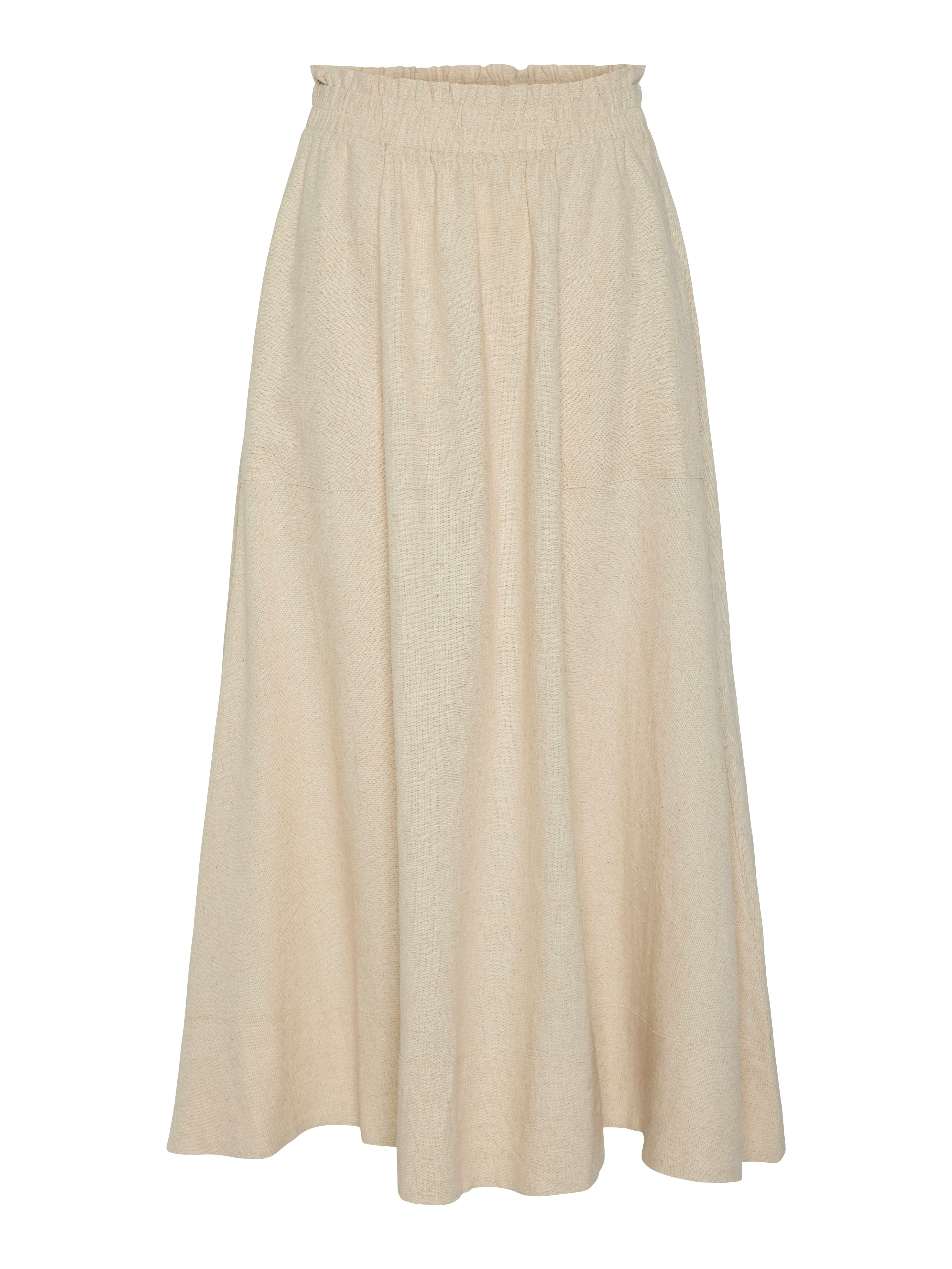 Y.A.S Maxirok YASFLAXY HW ANKLE SKIRT NOOS