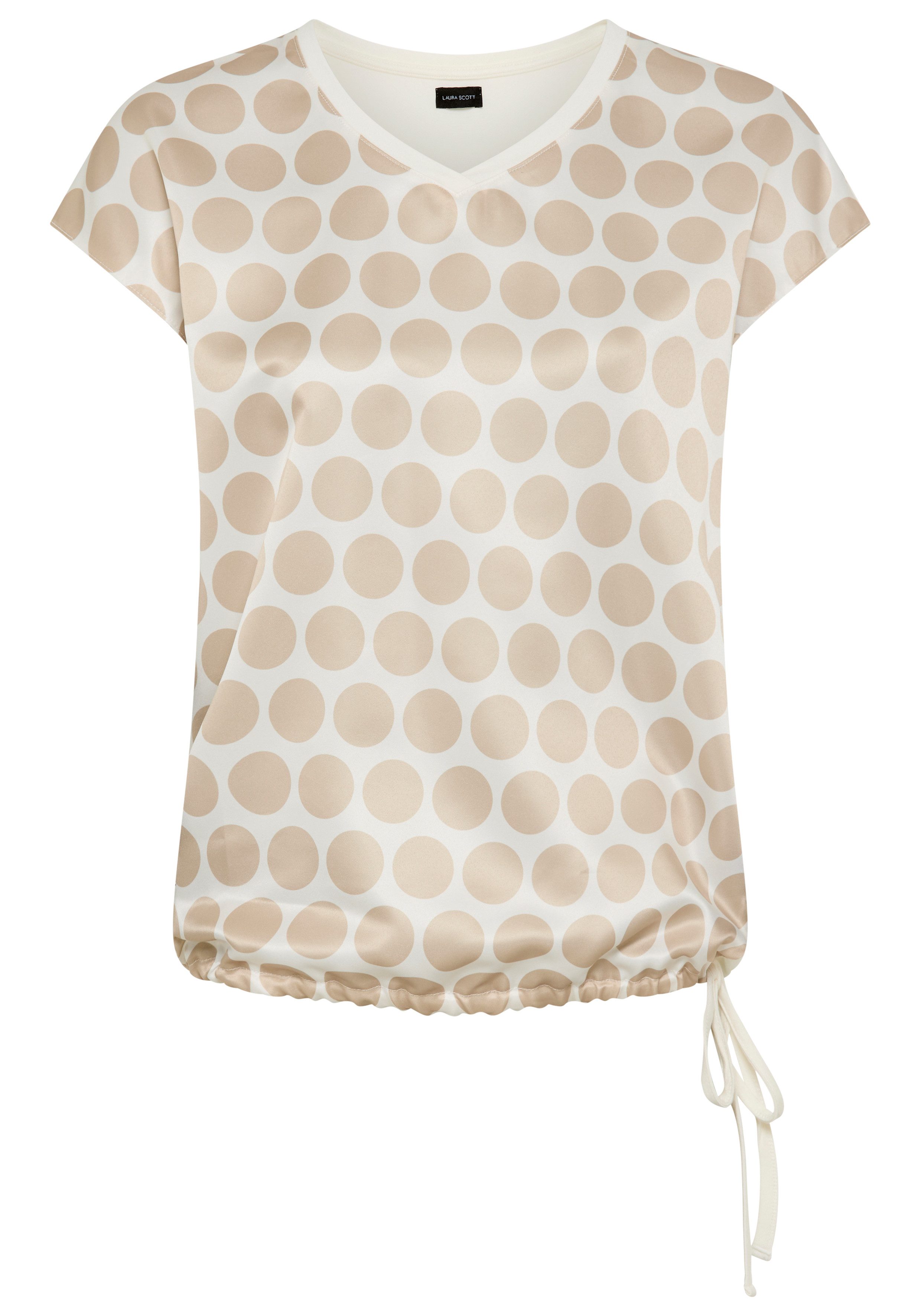 Laura Scott Overhemdblouse in stipdesign - nieuwe collectie