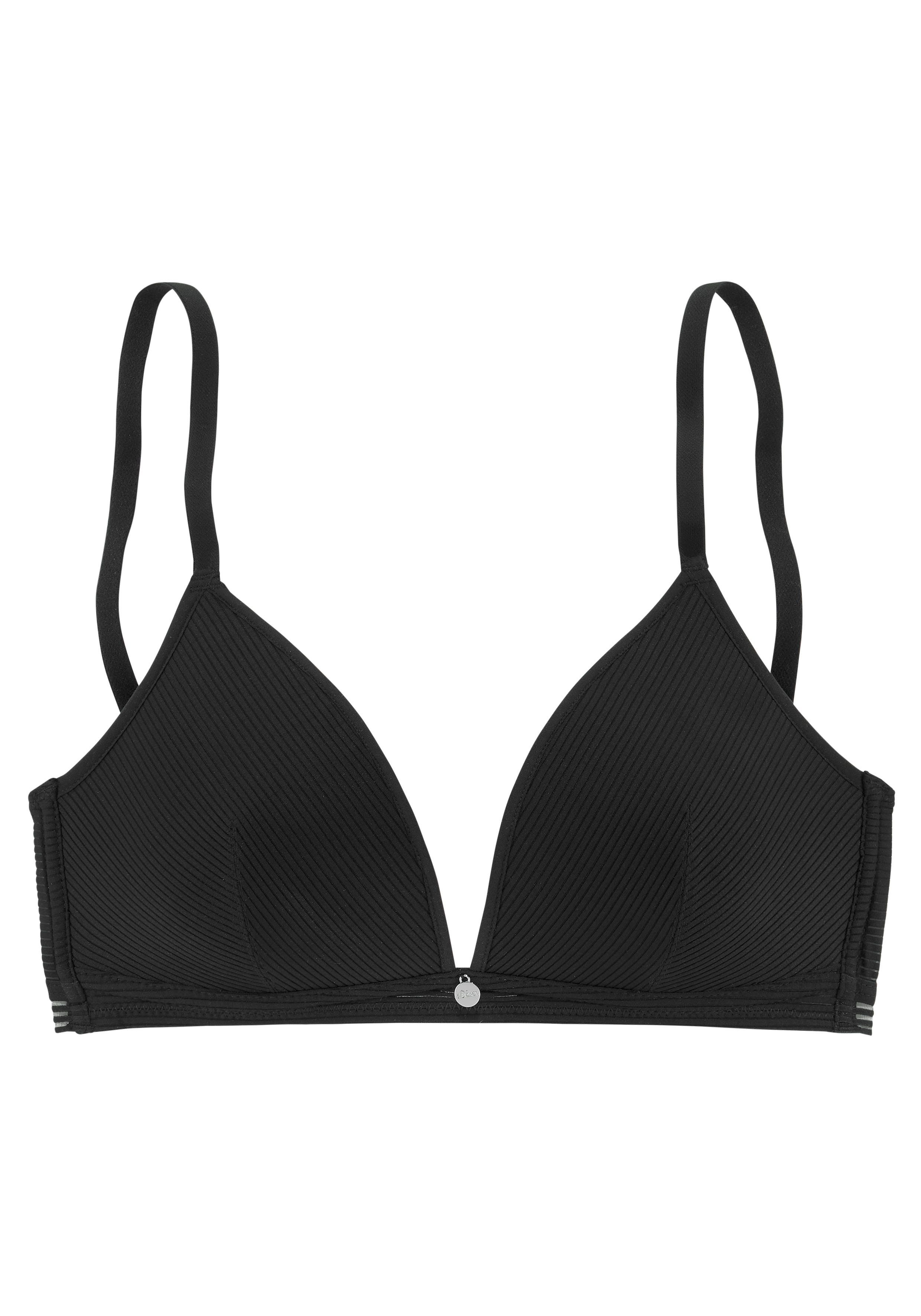 s.Oliver RED LABEL Beachwear Bralette-bh Zoè zonder beugels in trendy driehoeksvorm