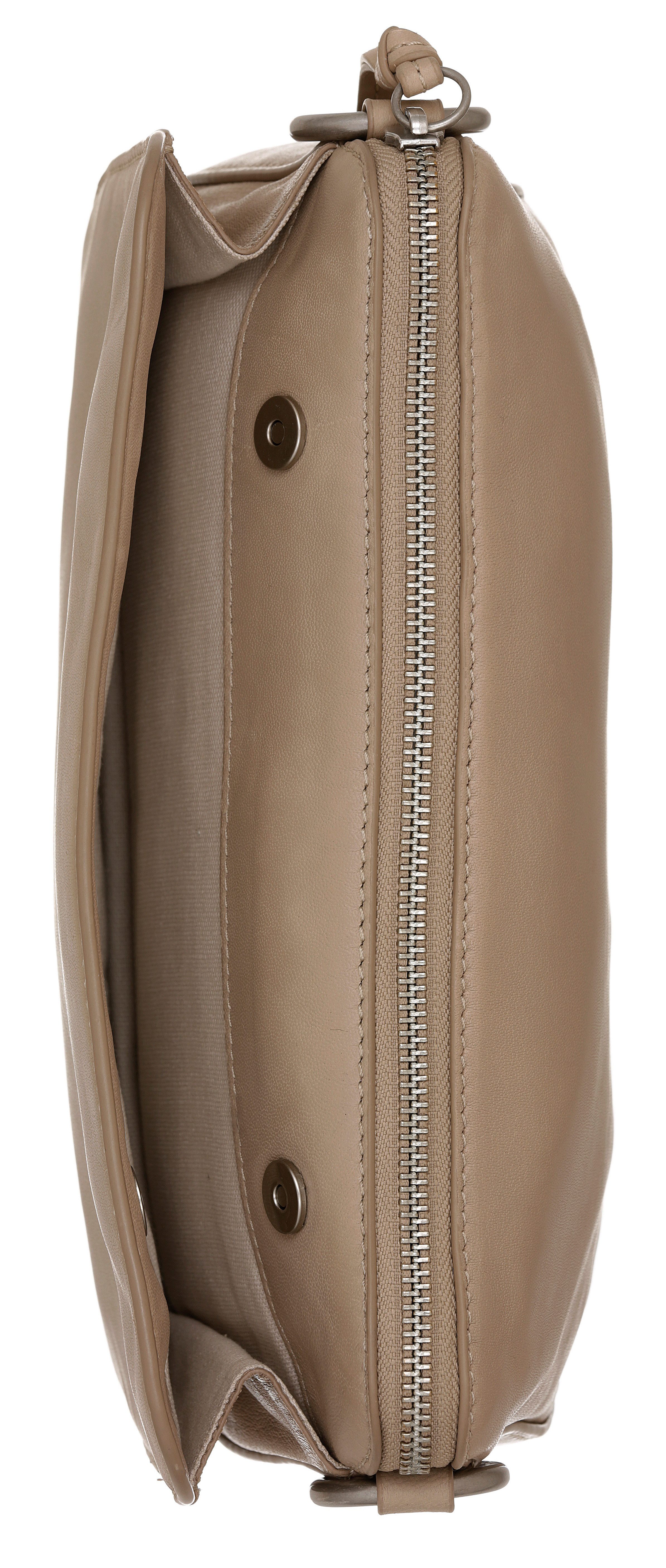 Liebeskind Berlin Schoudertas CLARICE NATURAL SHEEP Clarice Gecertificeerd volgens Leather Working Group