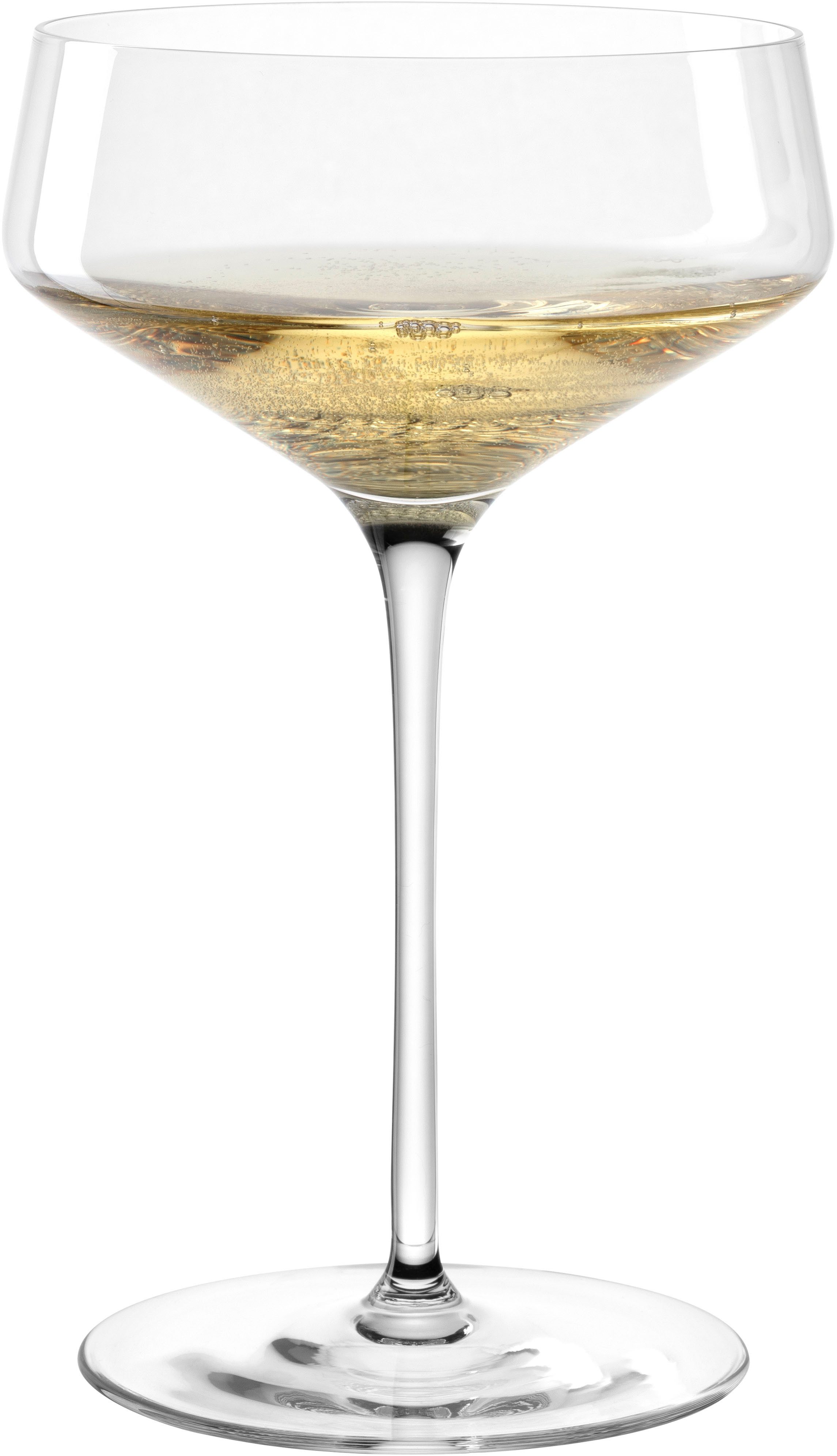 LEONARDO Champagneglas Champagne schaal PUCCINI, 350 ml, 6-stuks set (set)
