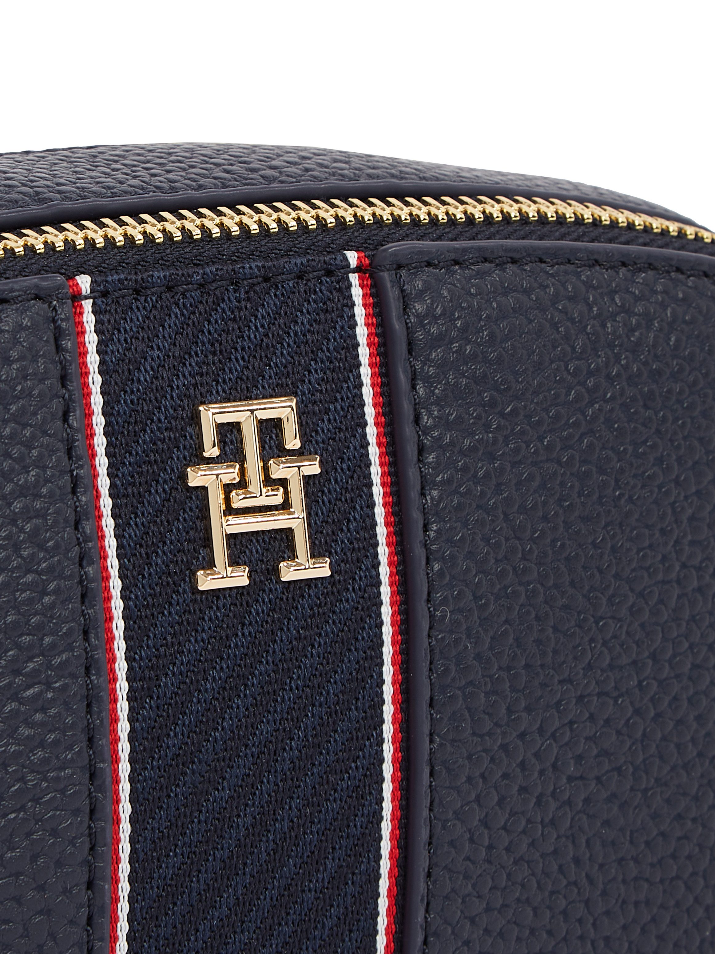 Tommy Hilfiger Schoudertas TH LEGACY CAMERA BAG , reis, vrijetijdstas, dames mini bag met schouderriem