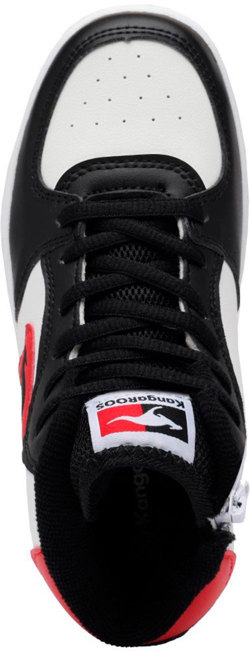 KangaROOS Sneakers K-CP Deck Mid RV met vetersluiting