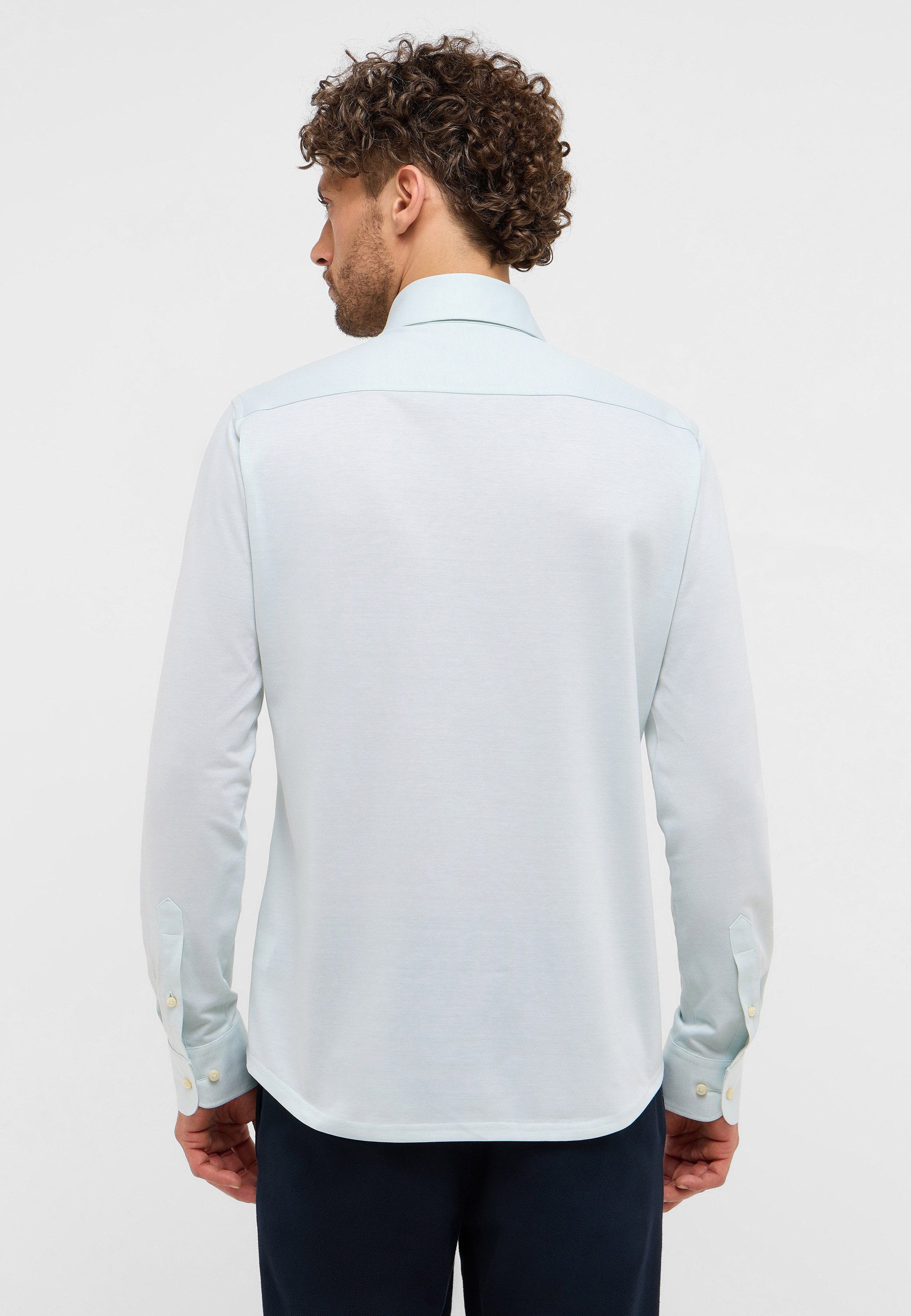 Eterna Overhemd met lange mouwen Slim fit NON IRON (strijkvrij)