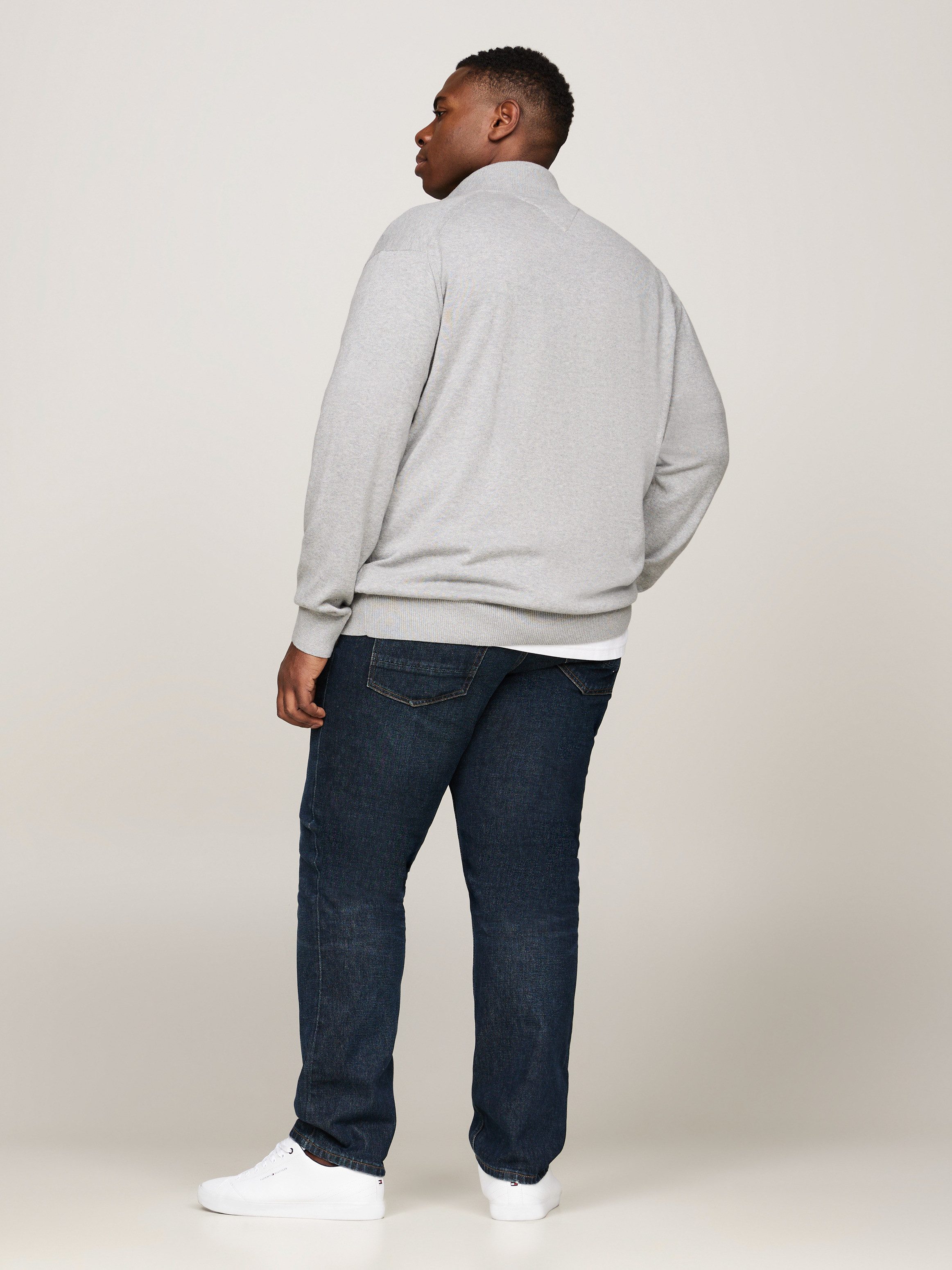 Tommy Hilfiger Cardigan BT-PIMA ORG CTN CASHMERE ZTHRU-B