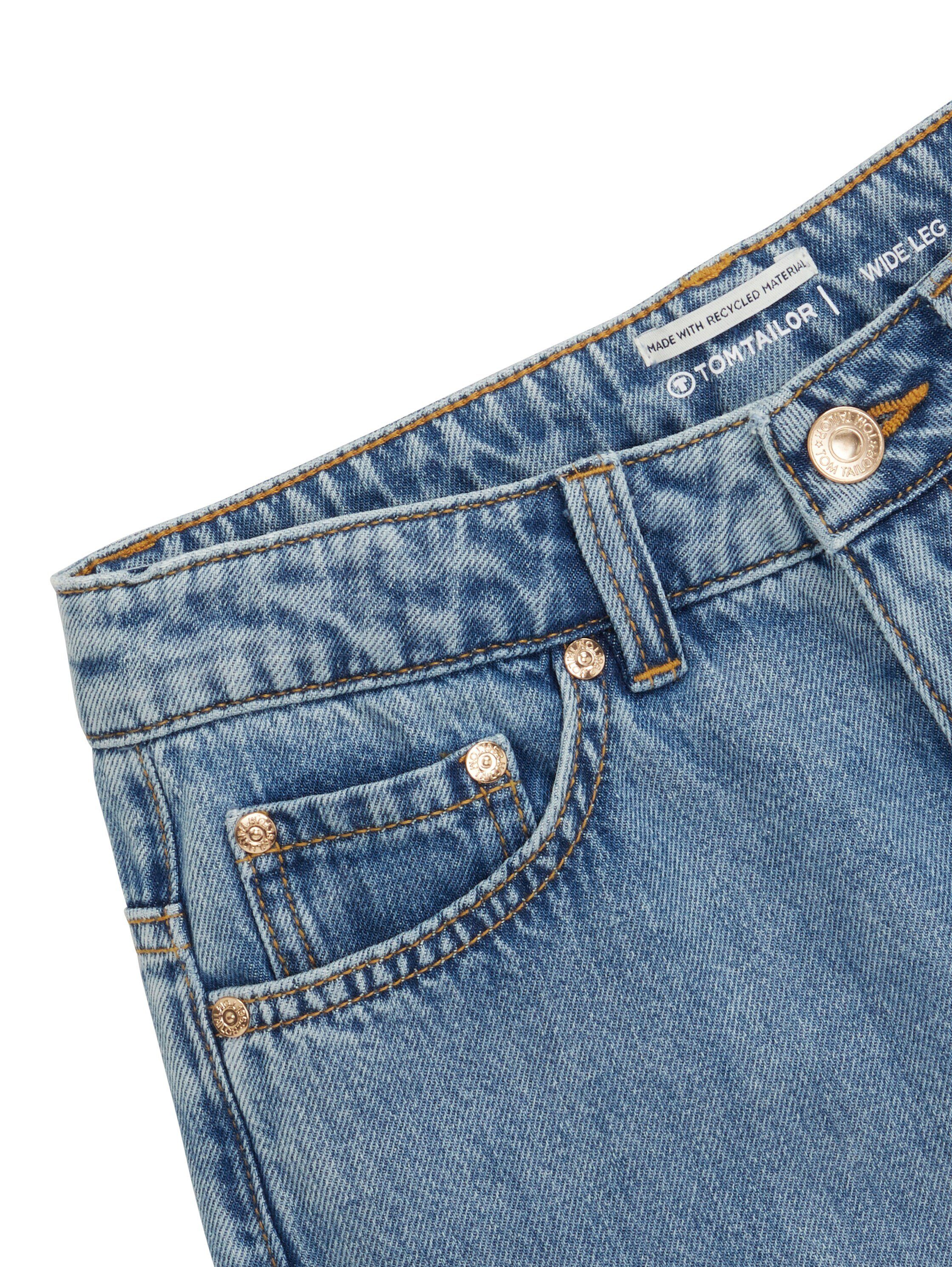 Tom Tailor Wijde jeans in 5-pocketsstijl
