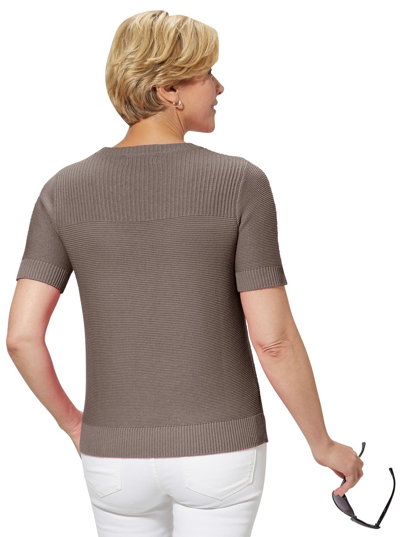 Casual Looks Trui met korte mouwen Trui