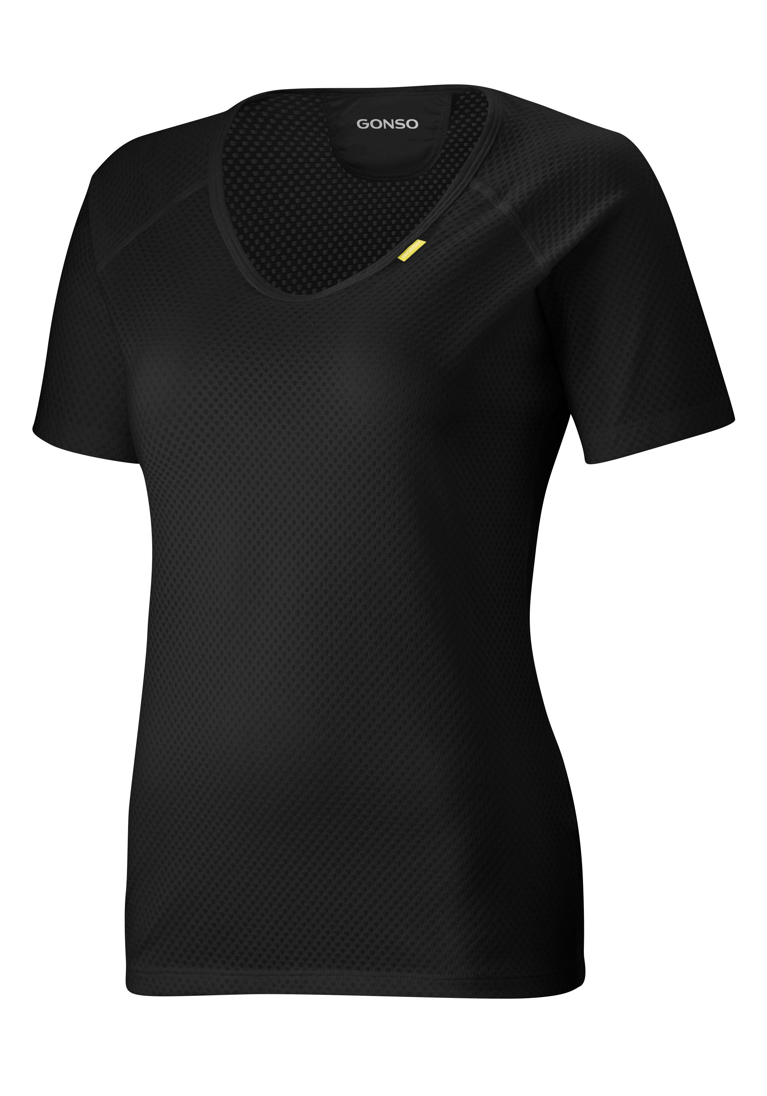 Gonso Functioneel shirt Base Shirt W Dames fiets onderhemd, elastisch en ademend, ronde hals fiets shirt