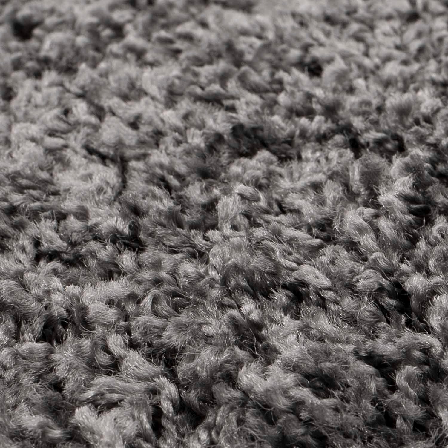 Carpet City Hoogpolig vloerkleed Shaggy Uni 500