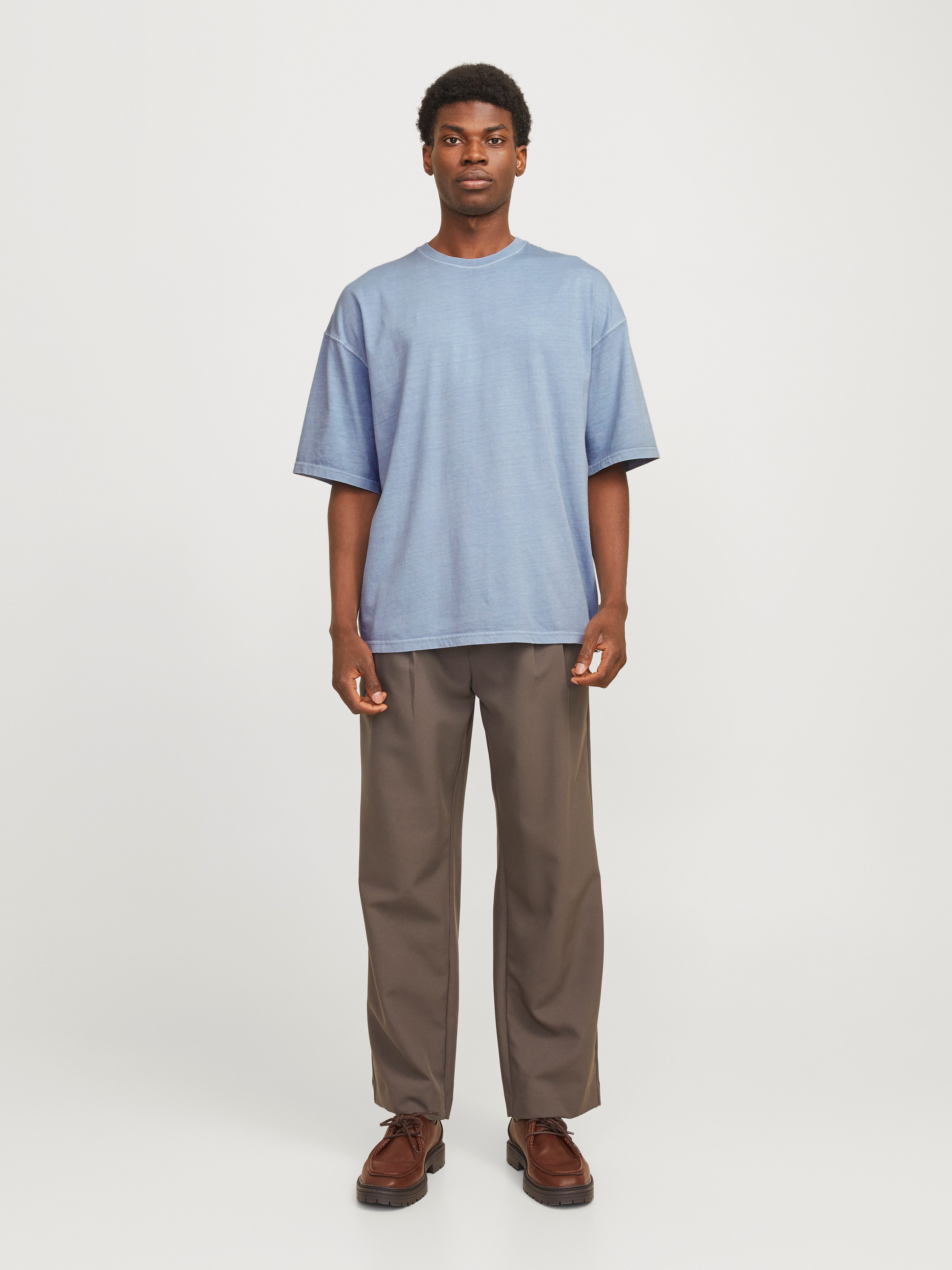 Jack & Jones Shirt met ronde hals JJECHARGE FADED TEE O-NECK NOOS