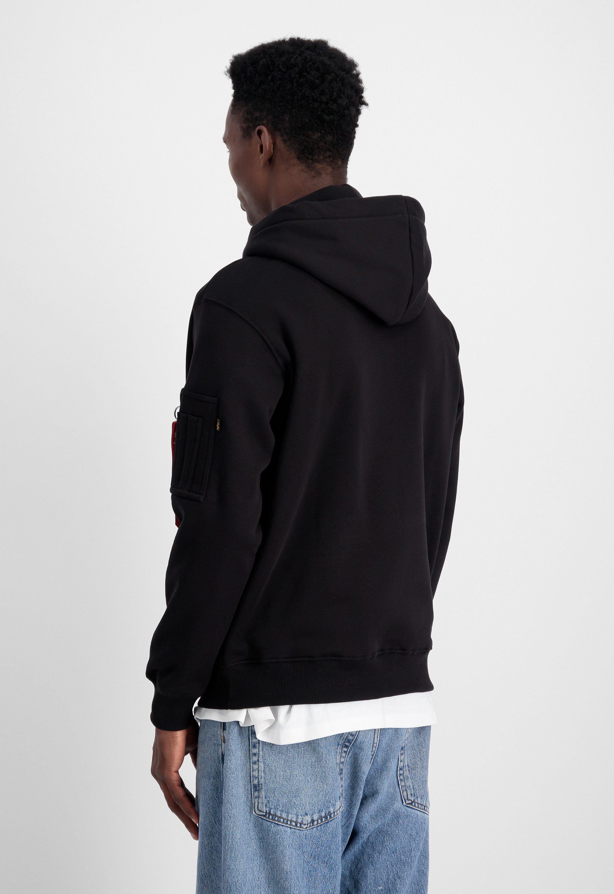 Alpha Industries Hoodie Men Hoodies 3D Small Logo Hoodie