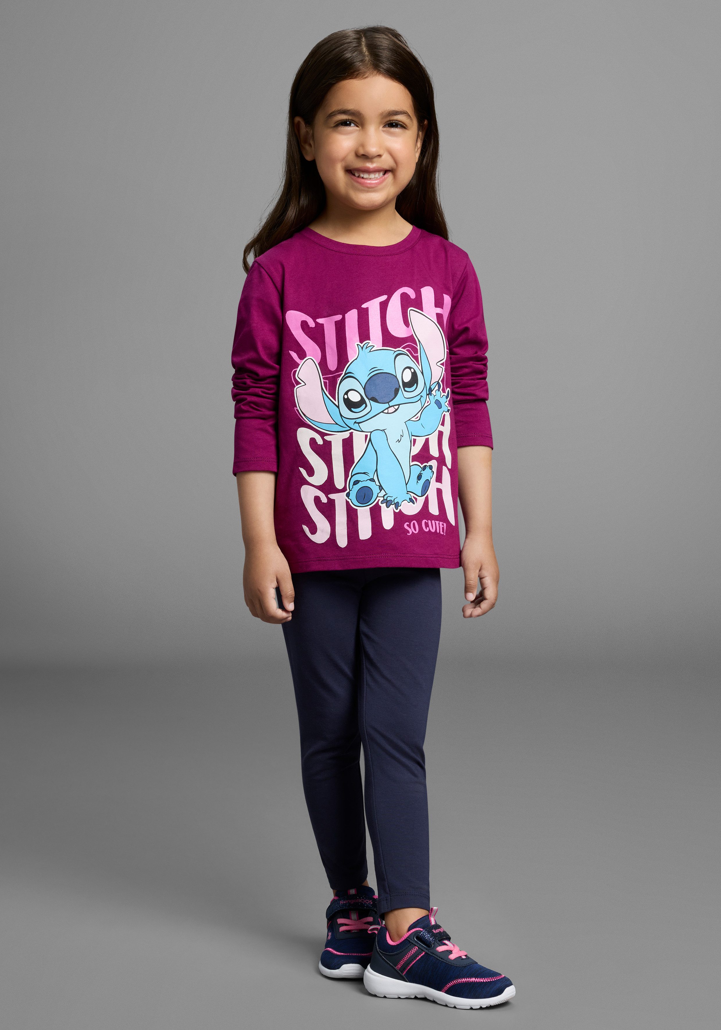 KIDSWORLD Shirt met lange mouwen Disney Shirt Stitch & Lilo