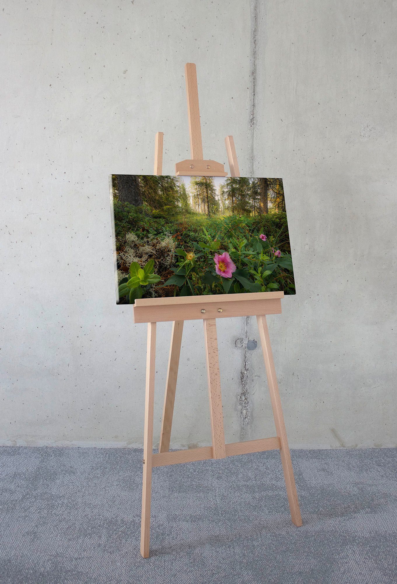 Komar Artprint op linnen Charmante Bossen - Afmeting 60 x 40 cm (1 stuk)