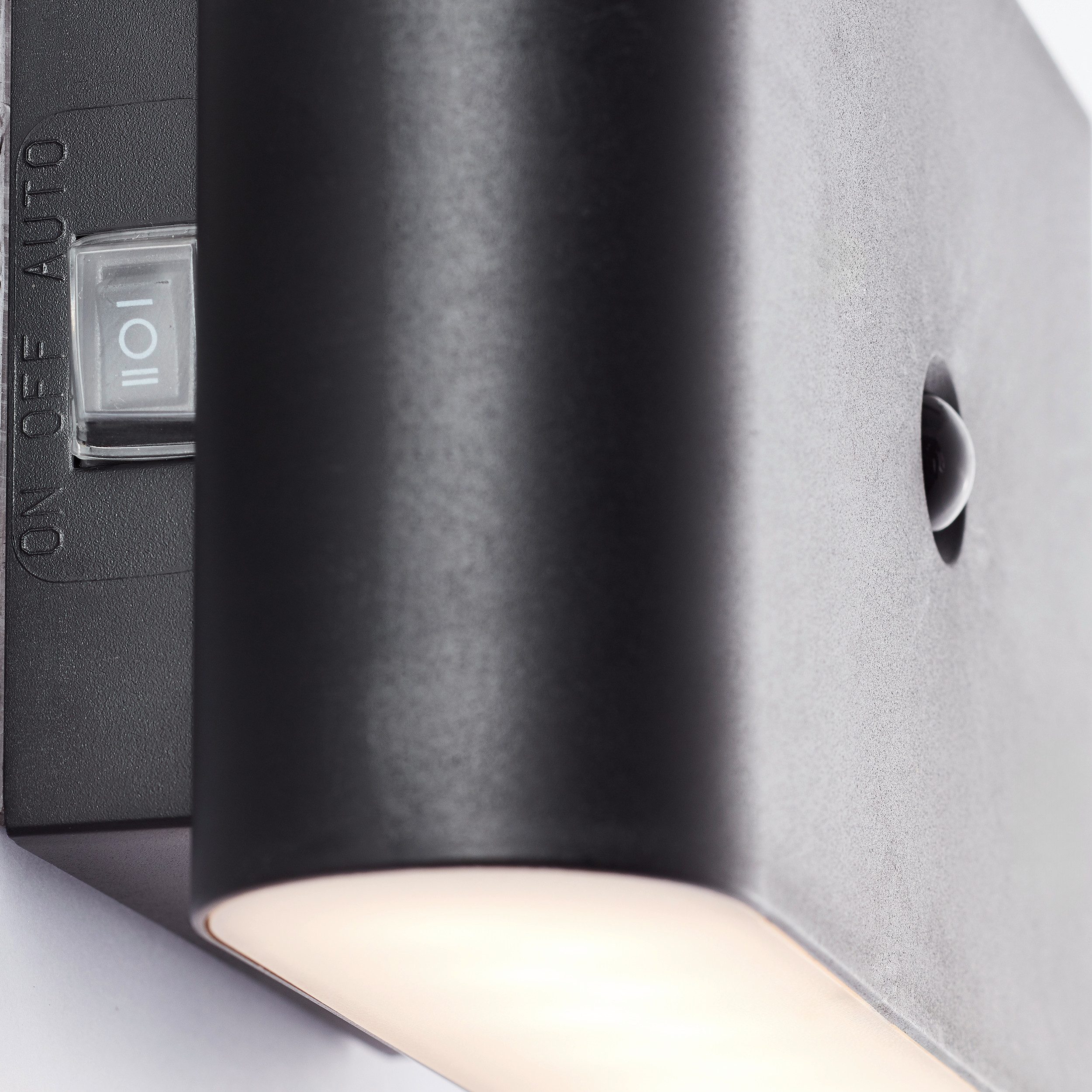 Brilliant Leuchten Led-wandlamp voor buiten Xino Accu-lamp, 330 lm, 3000K, magnetische bevestiging, up-downlight, USB